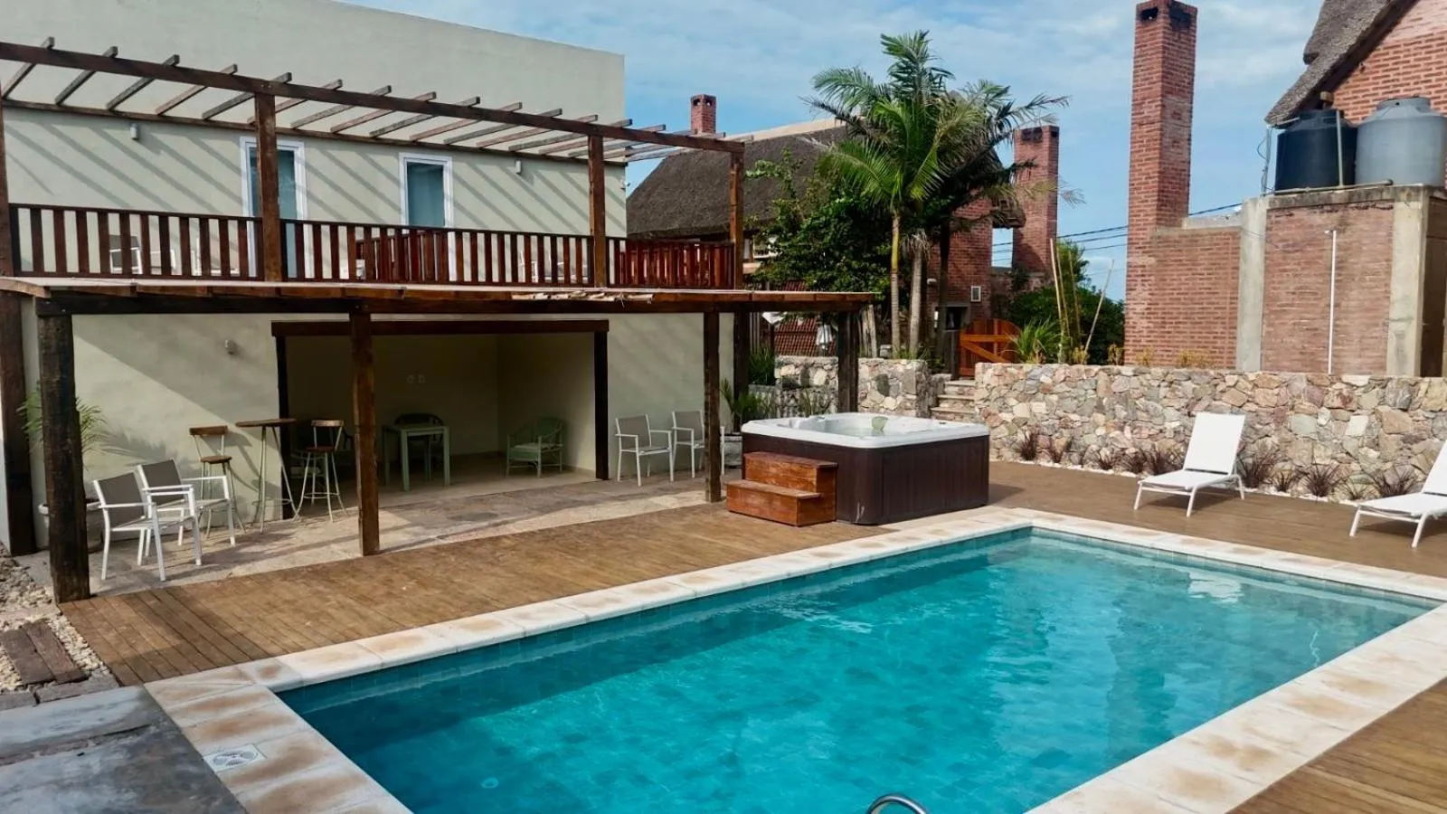 Patio in Muelles del Diablo Tranquilo