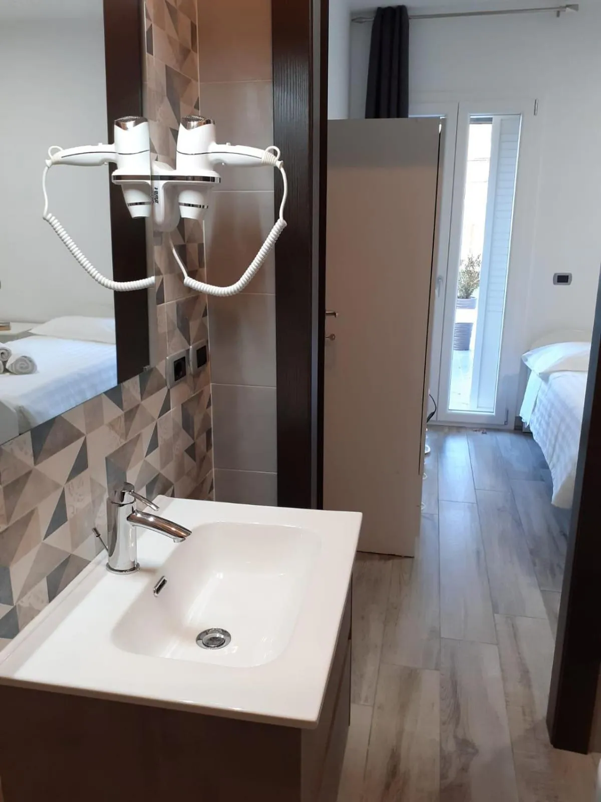 Bathroom, Bed in Giosam Bed & Breakfast di Raimondo Isabelle