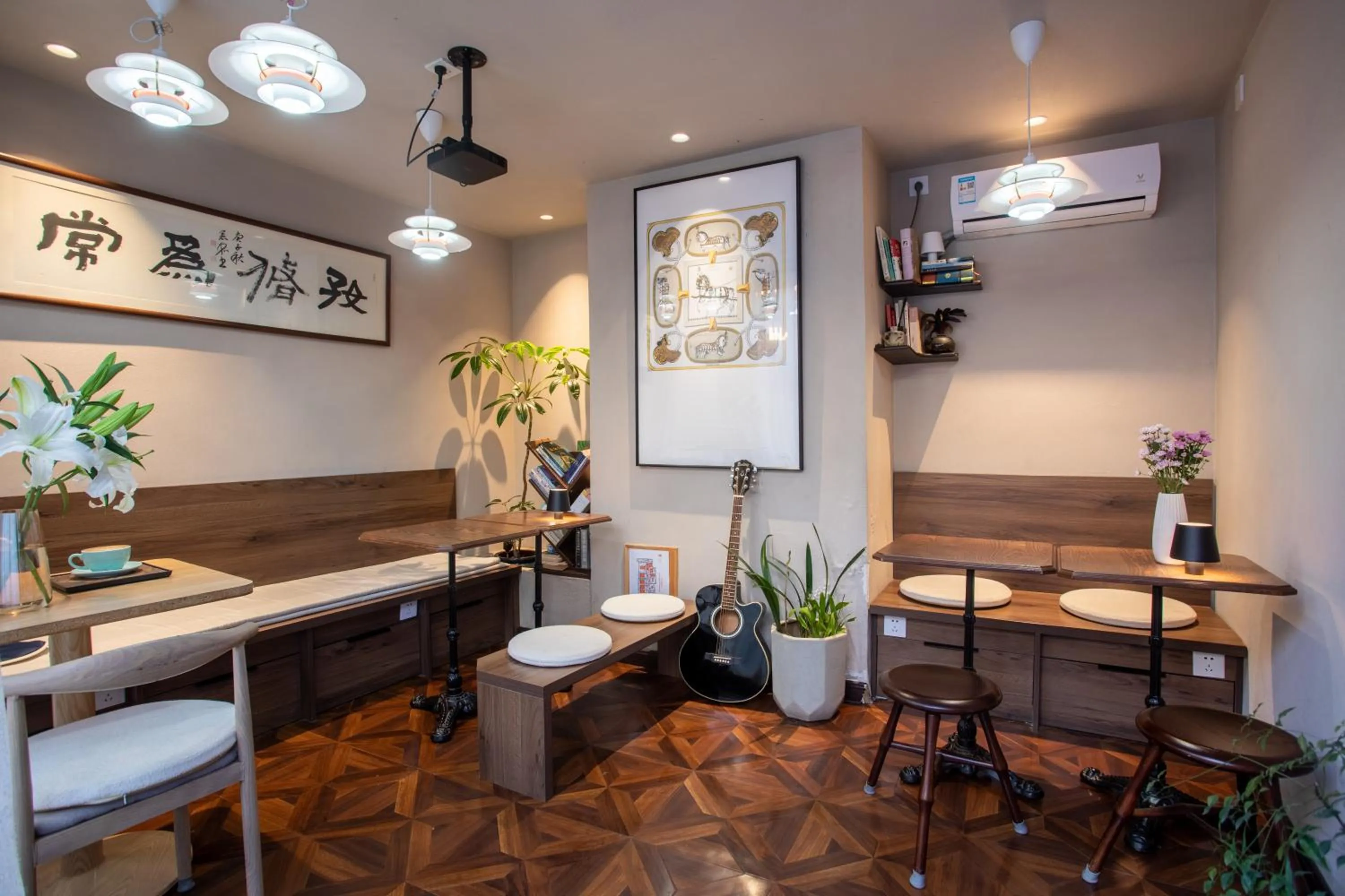 Seating area in Templeside Beijing