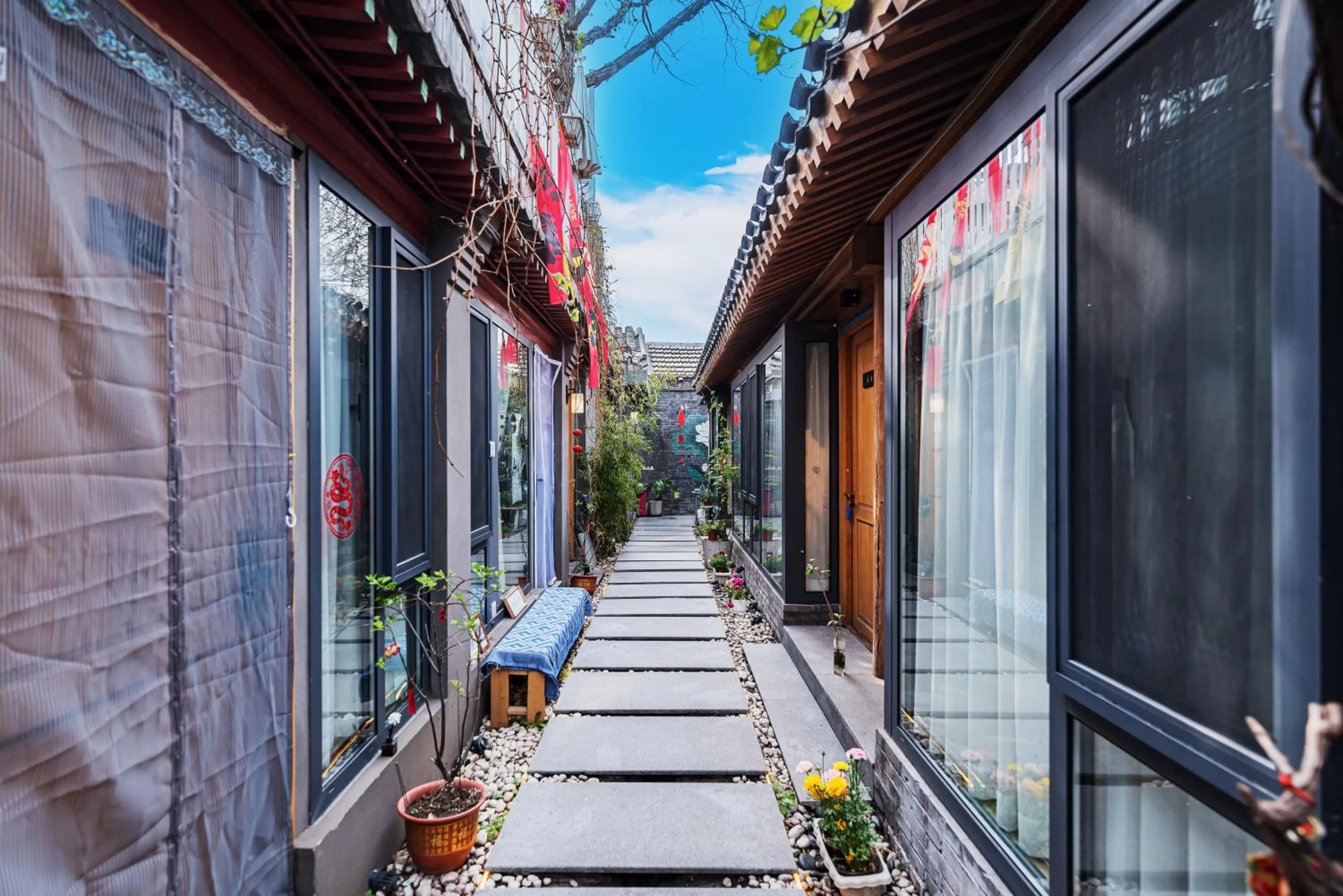 Property building in Templeside Beijing