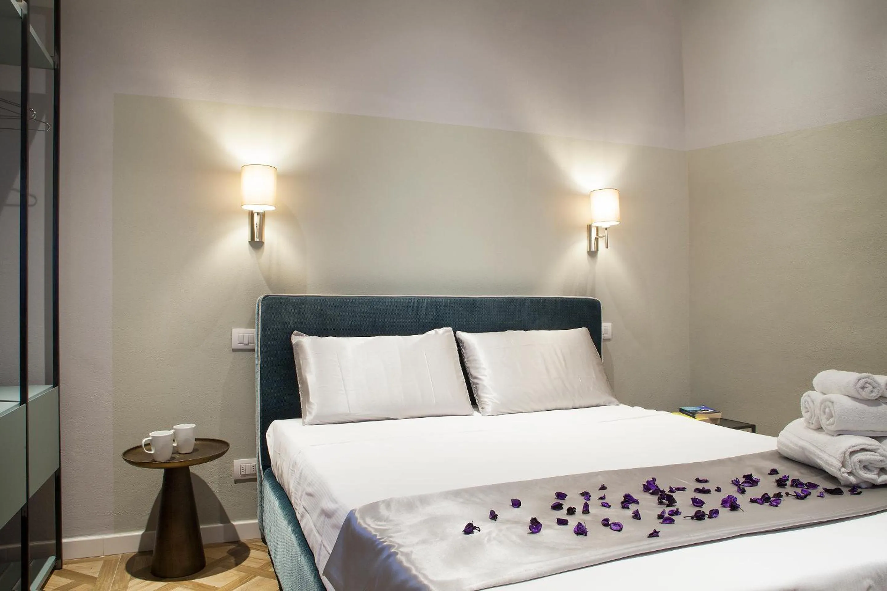 Bed in San Sebastiano Suite & Luxury Apartments