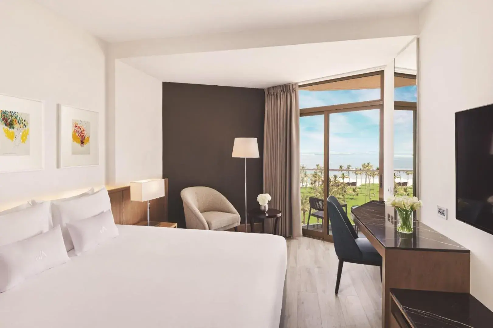 View (from property/room), Bed in JA Beach Hotel, Dubai View (from property/room), Bed in JA Beach Hotel, Dubai