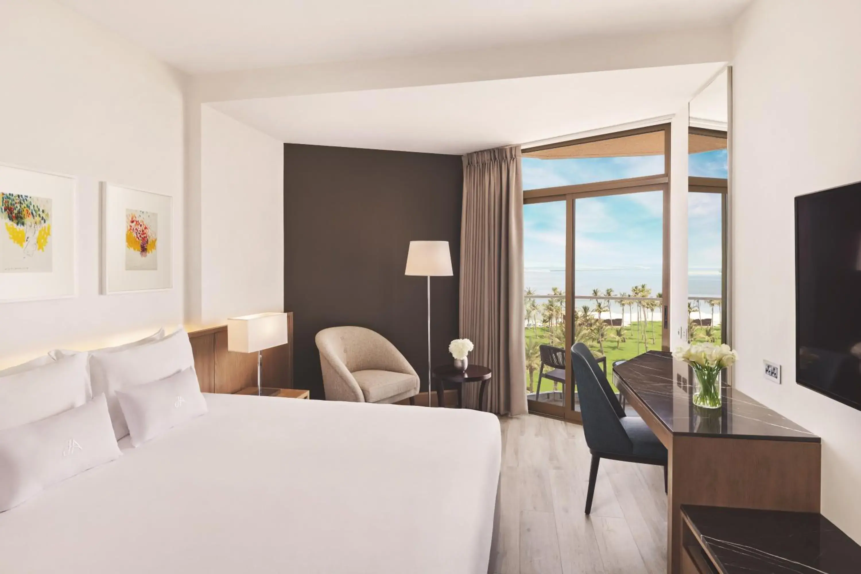 View (from property/room), Bed in JA Beach Hotel, Dubai View (from property/room), Bed in JA Beach Hotel, Dubai