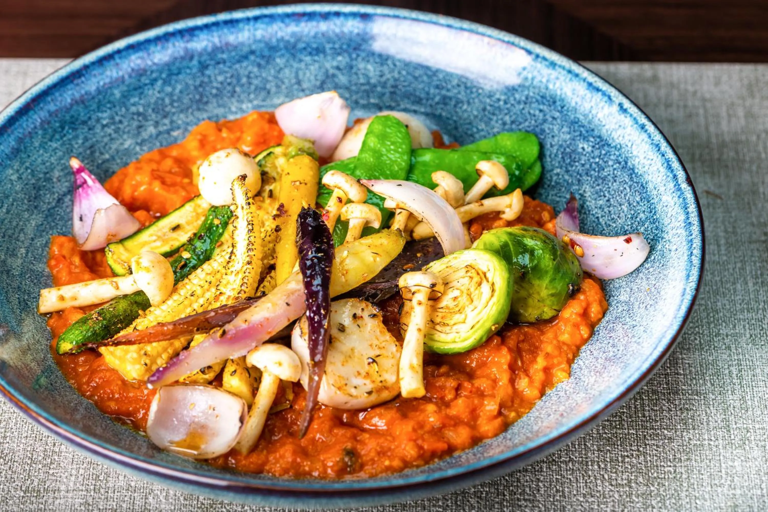 Food close-up in JA Beach Hotel, Dubai