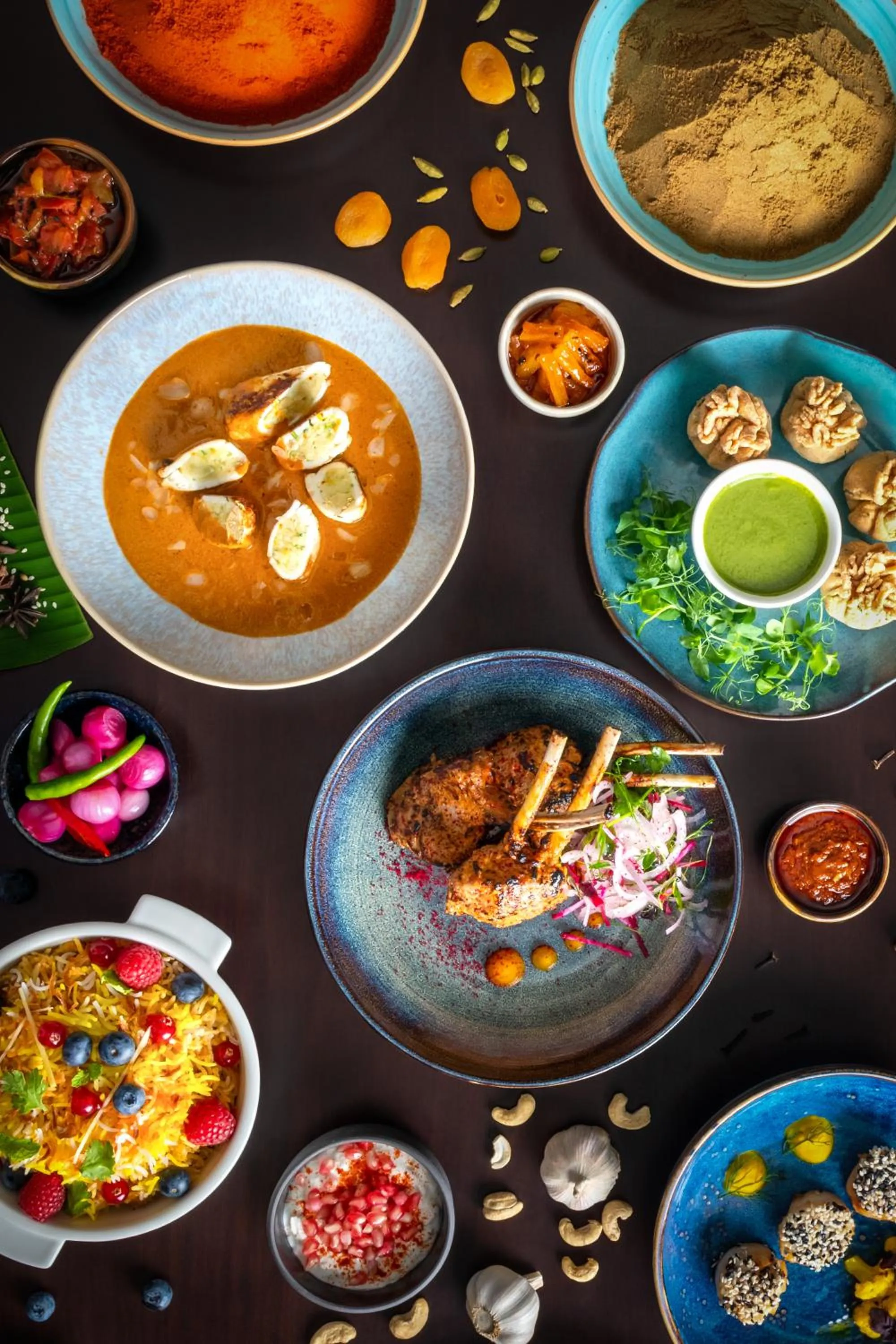 Food close-up in JA Beach Hotel, Dubai