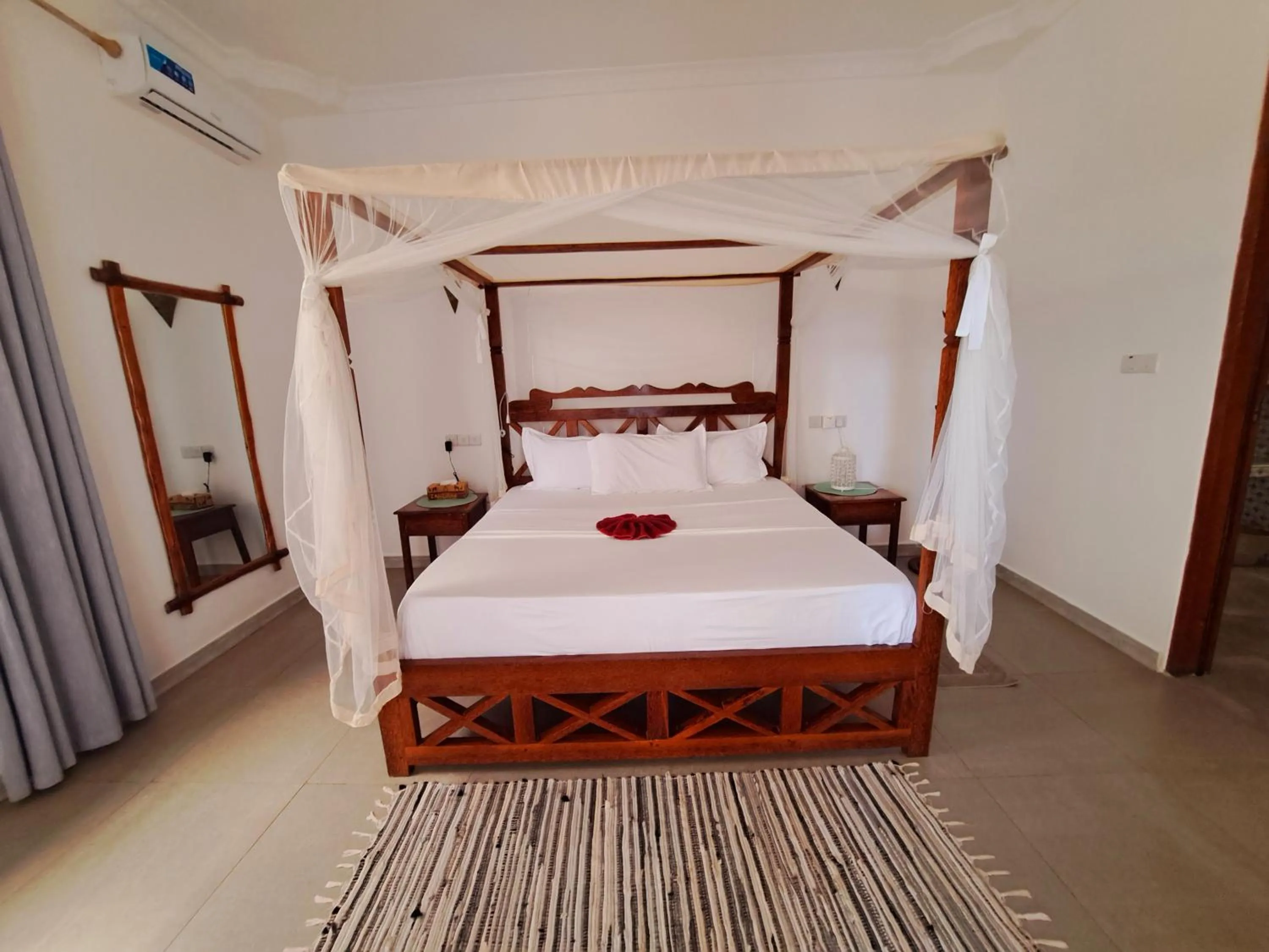 Bed in Mimi na wewe villa