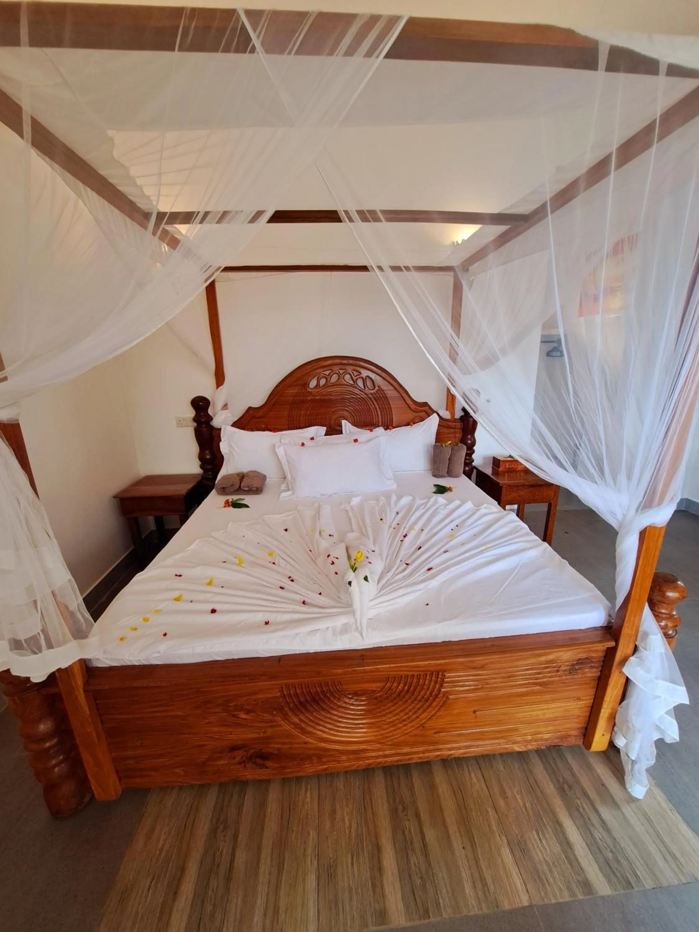 Bed in Mimi na wewe villa