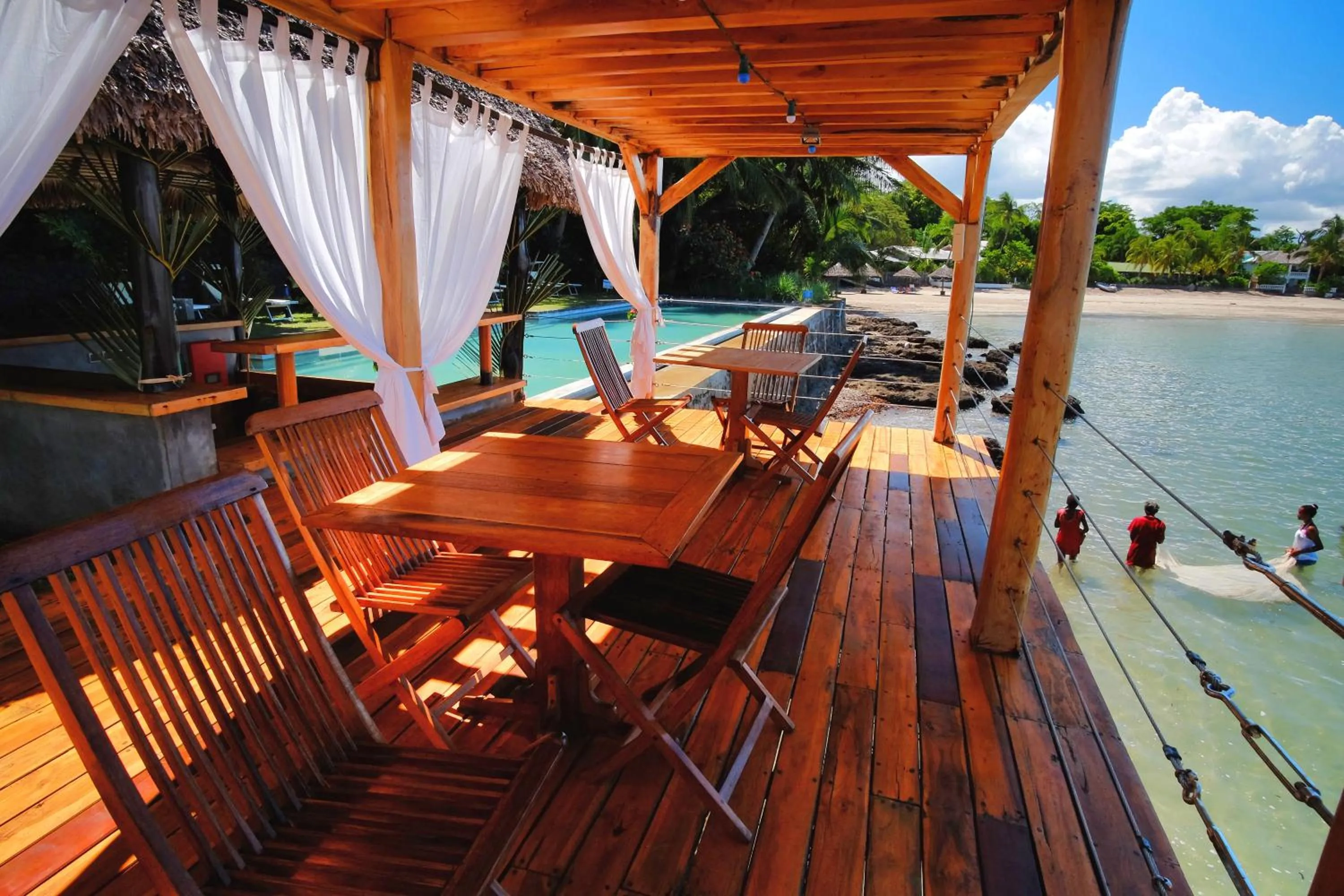 Balcony/Terrace in L'heure Bleue