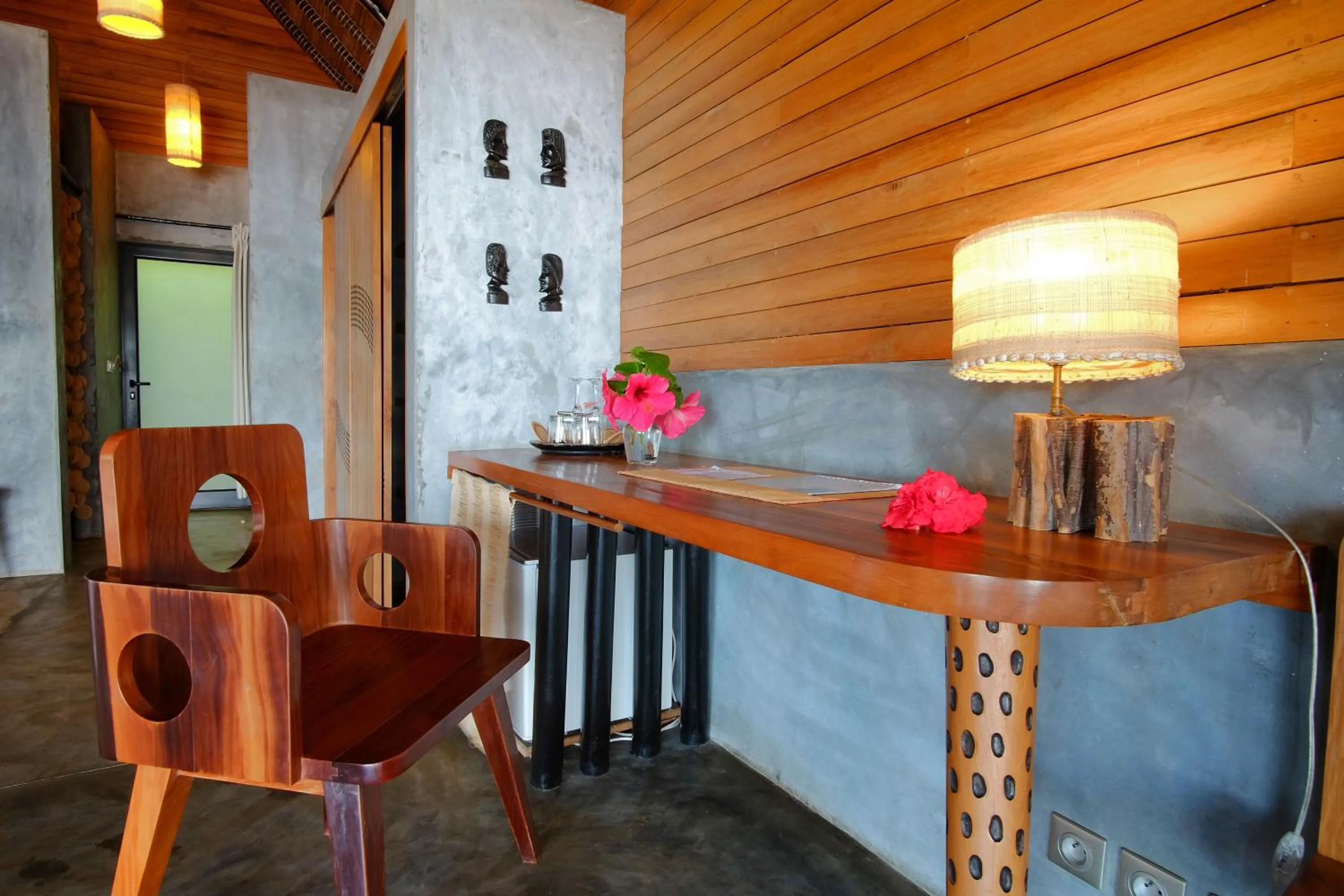 Seating area in L'heure Bleue