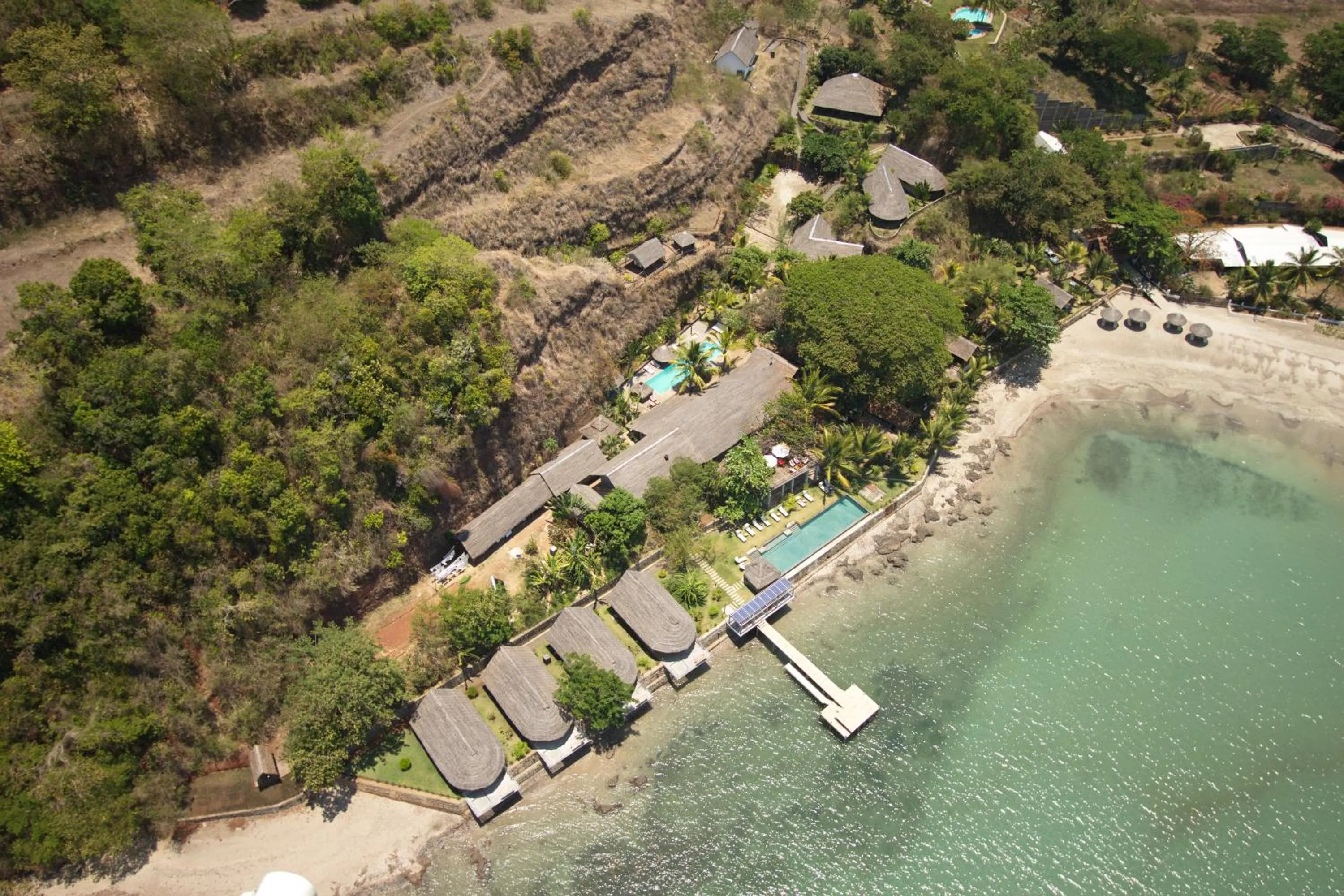 Bird's eye view in L'heure Bleue