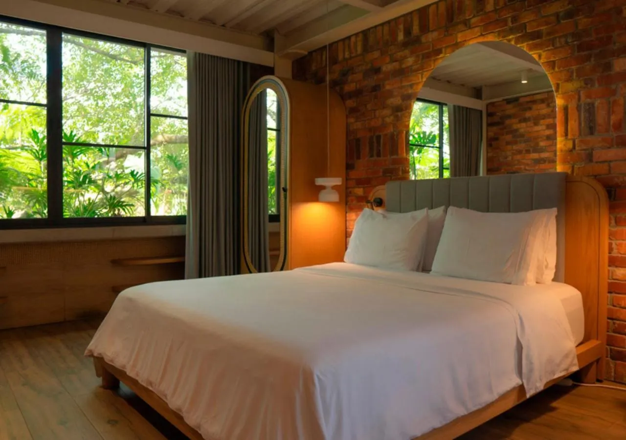 Bed in Nomada Hotel Origen