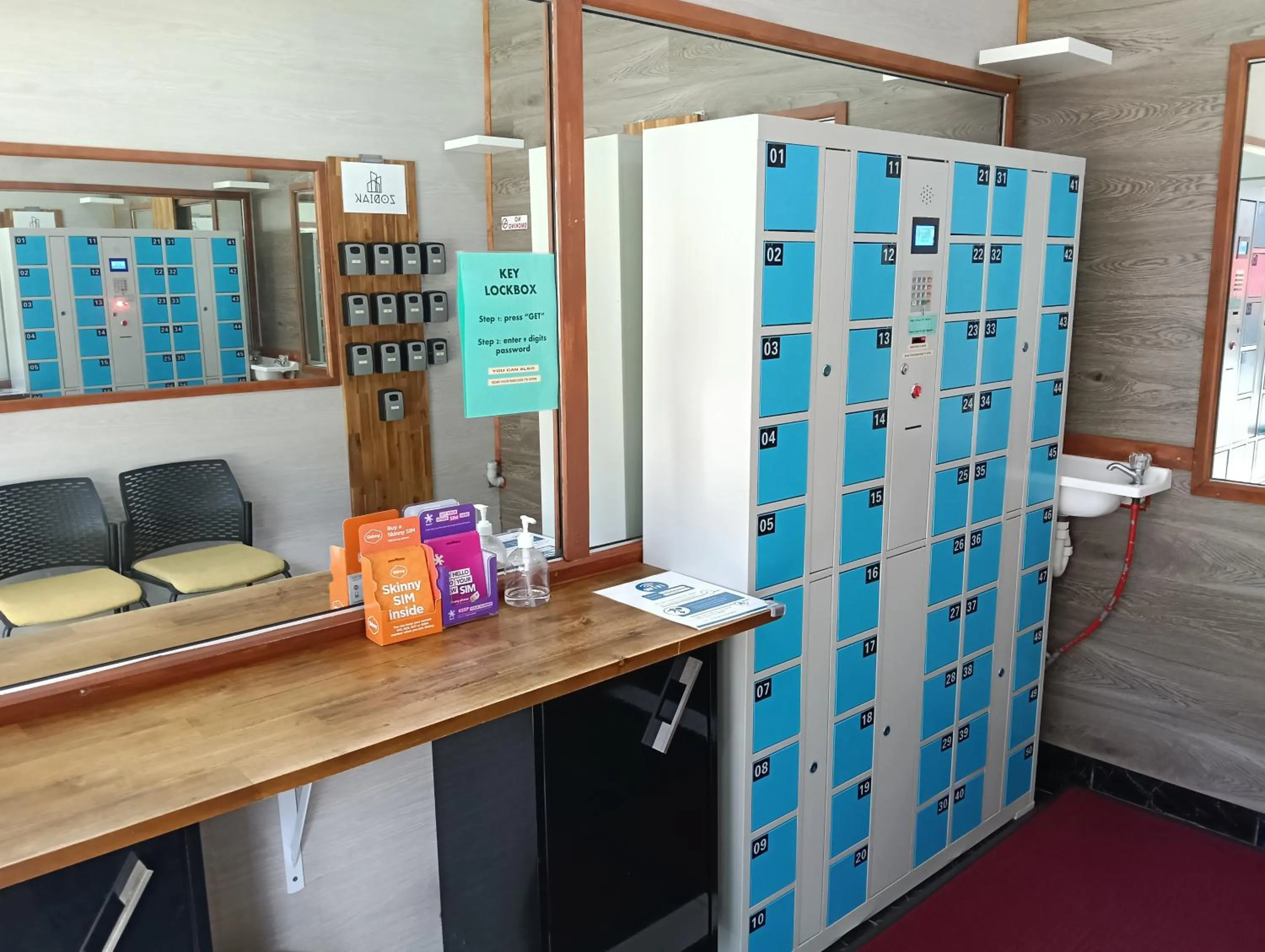 Property building in Oceanic Hostel