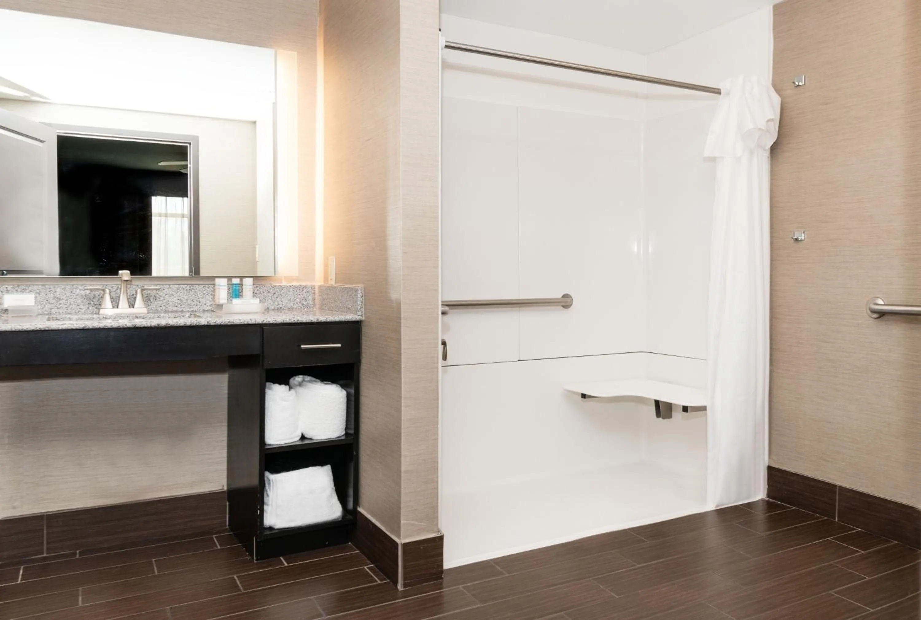 Bathroom in Homewood Suites by Hilton Columbus OSU, OH