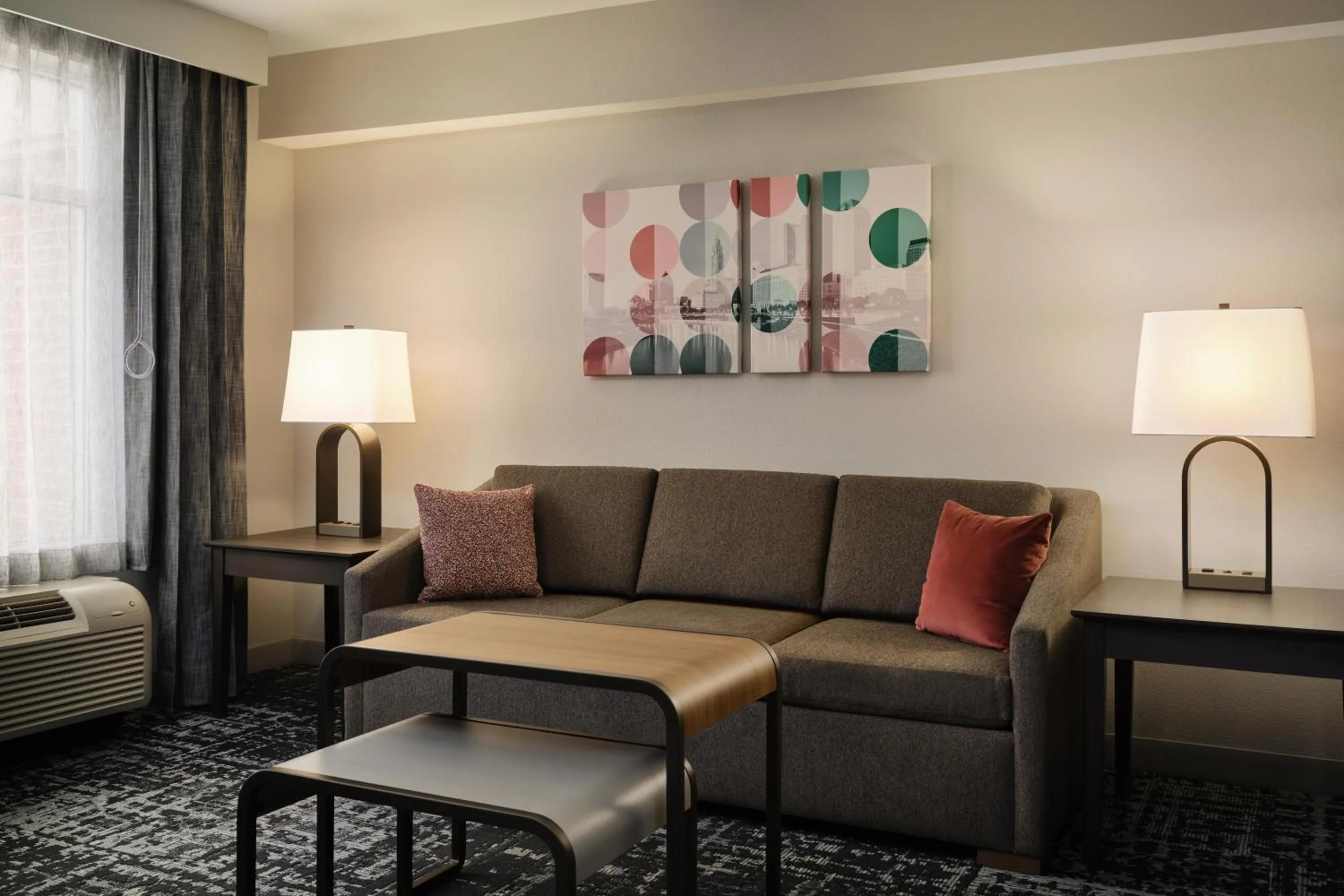 Living room in Homewood Suites by Hilton Columbus OSU, OH