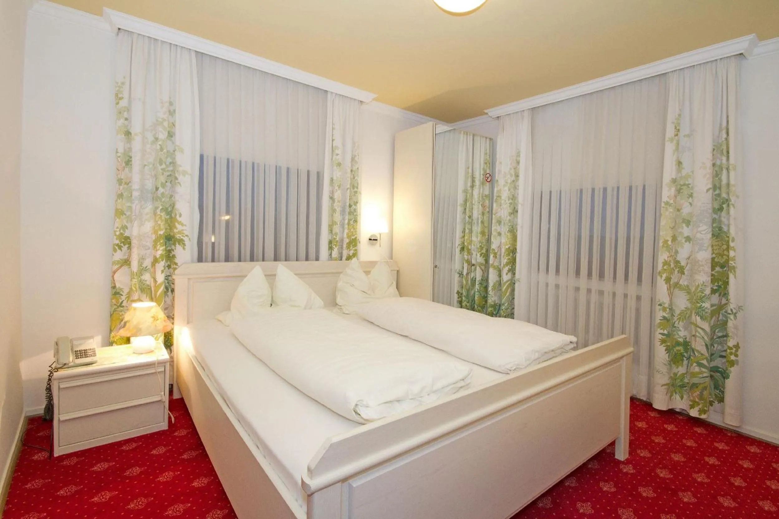 Bed in Hotel Mennicken