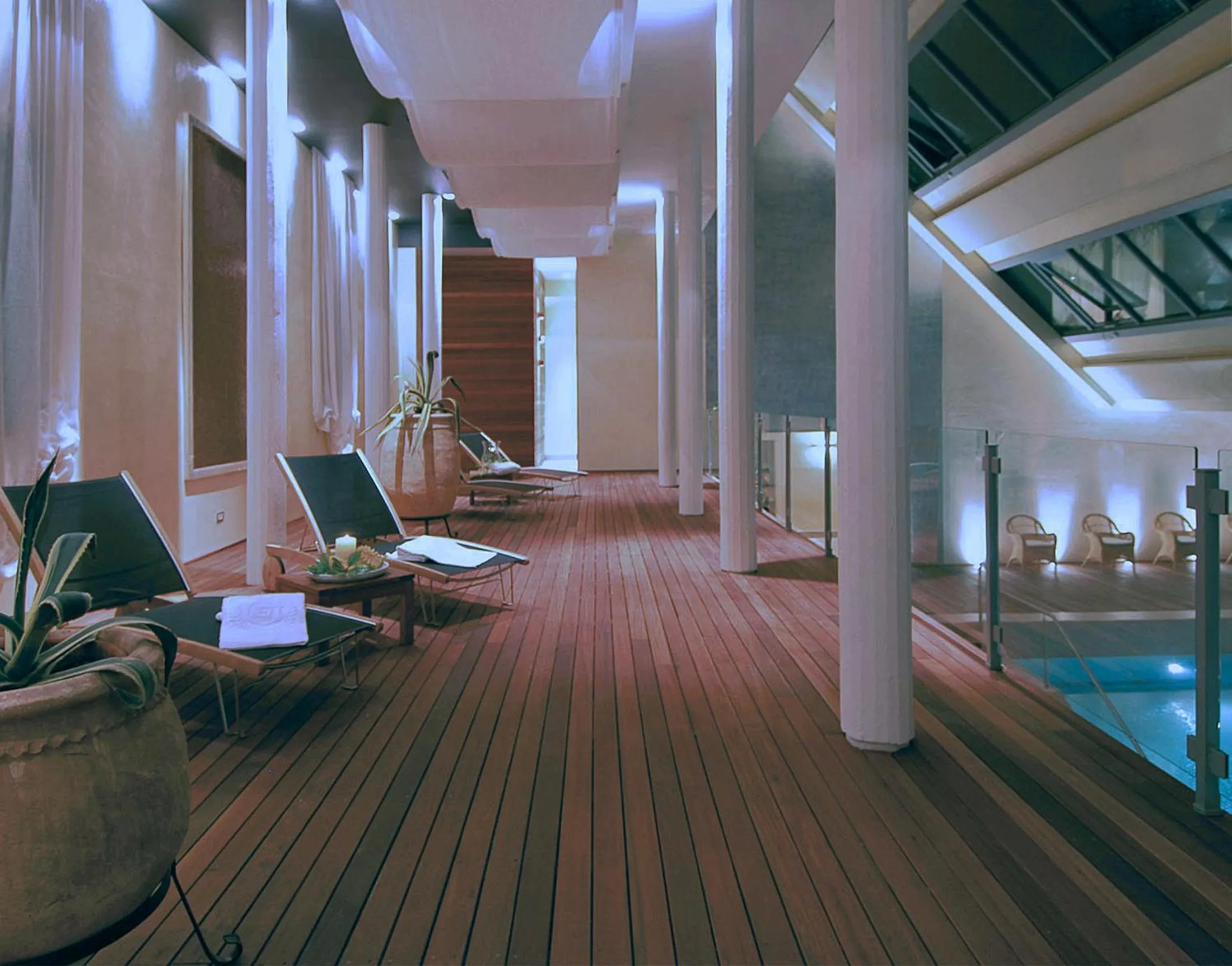 Swimming pool in Terme Europa