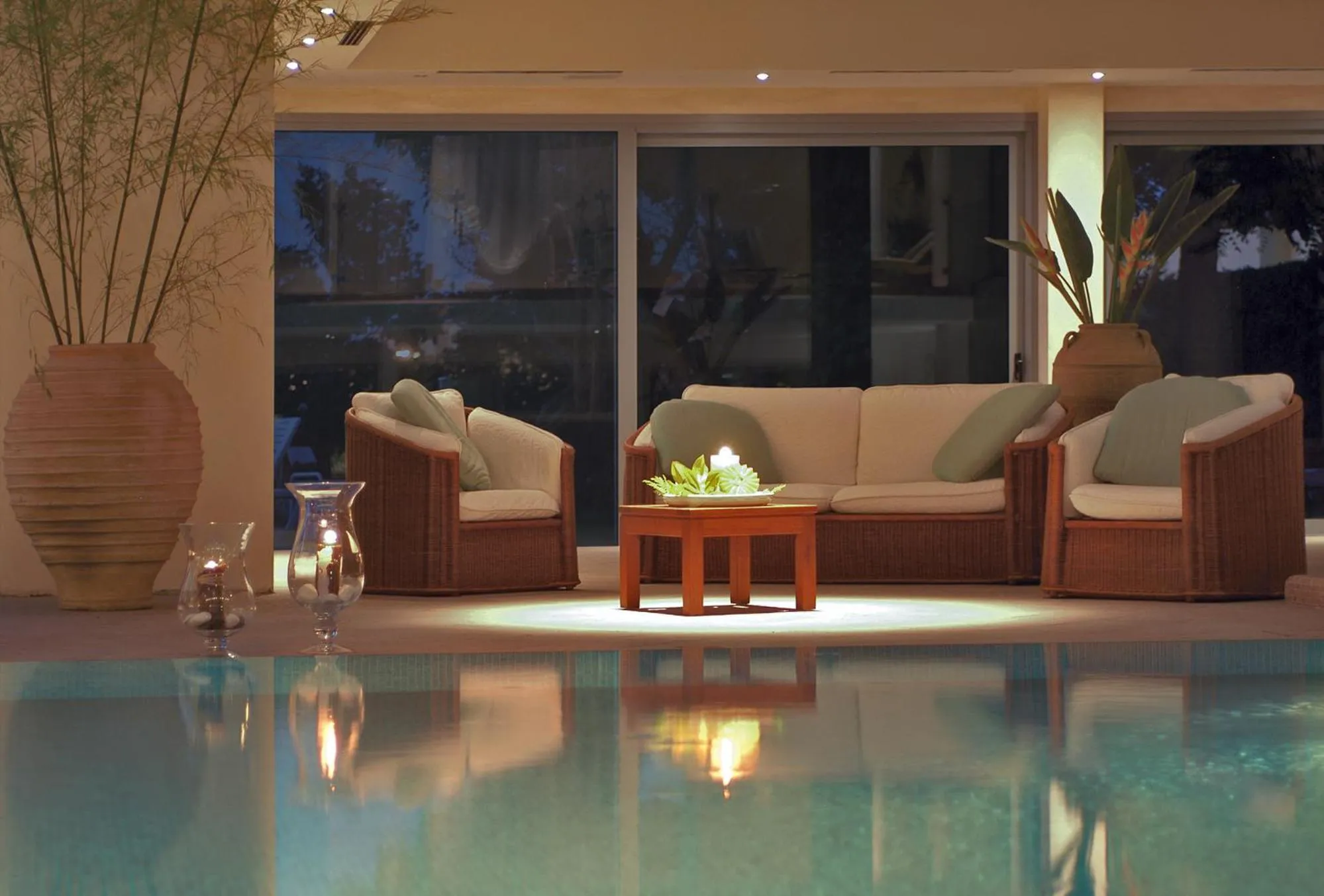 Swimming pool in Terme Europa