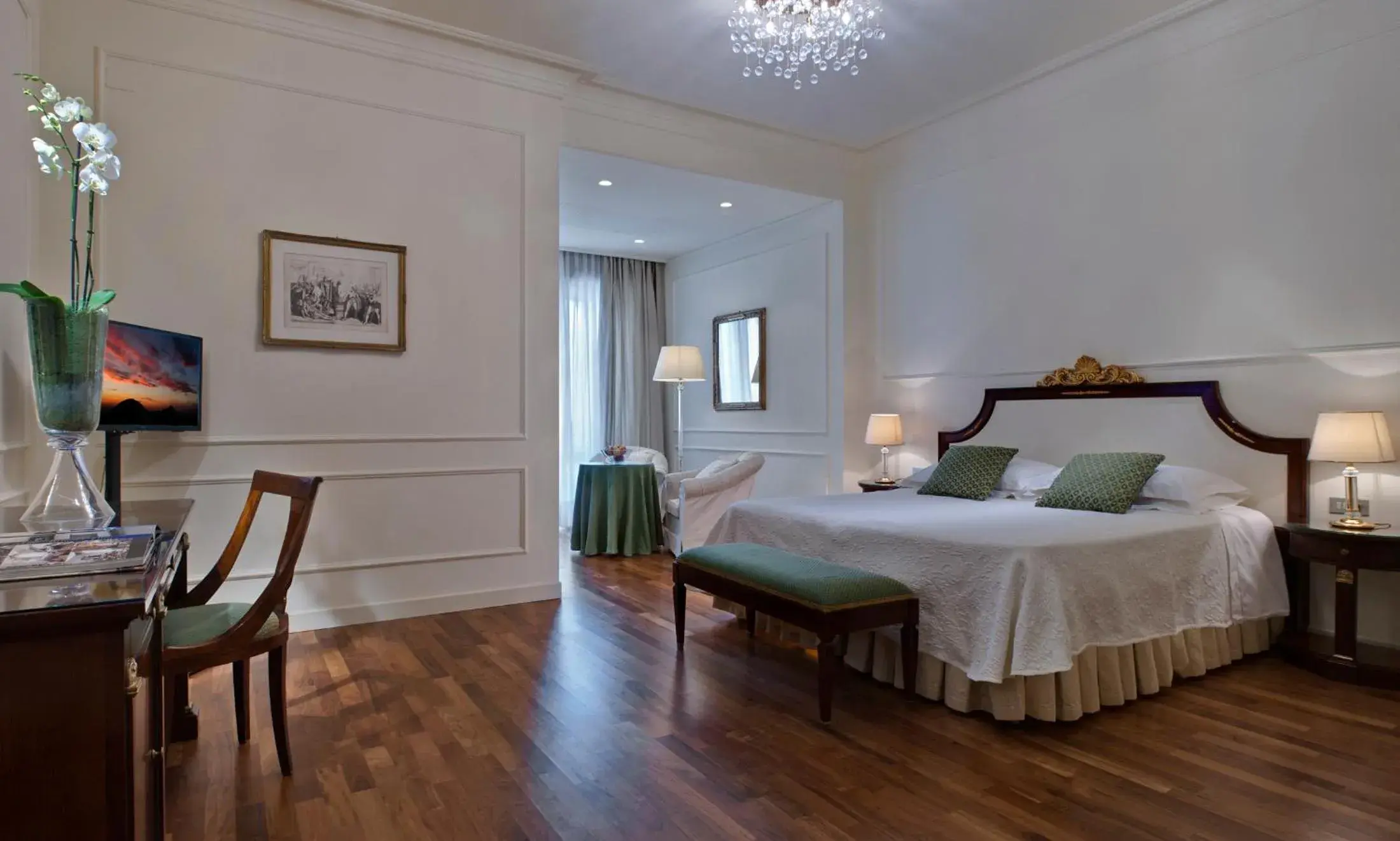 Superior Double or Twin Room with Garden View in Terme Europa Superior Double or Twin Room with Garden View in Terme Europa