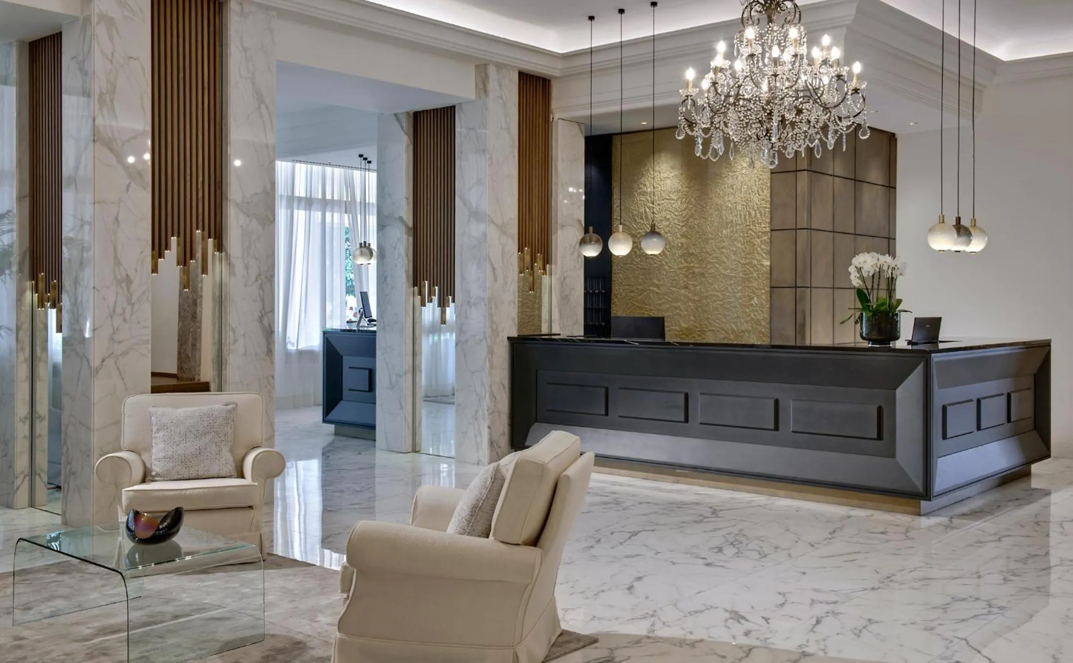 Lobby or reception in Terme Europa