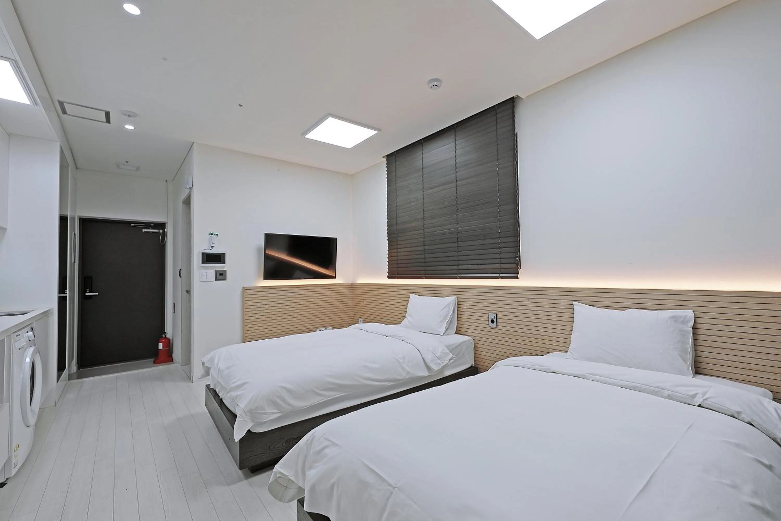 Bed in World Sky Residence Hotel