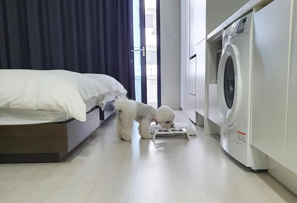 Bed in World Sky Residence Hotel