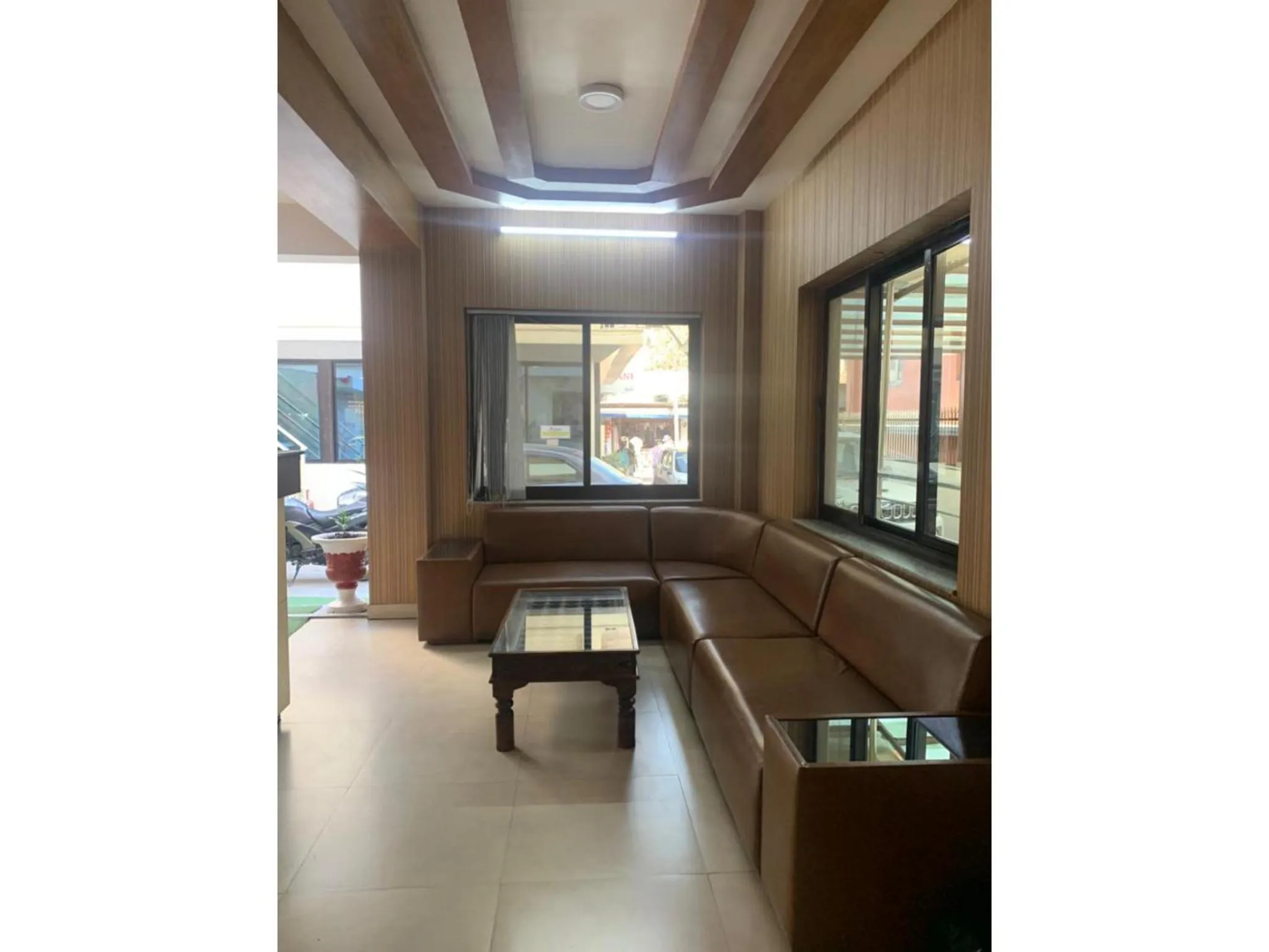 Seating area in Hotel Ramanam