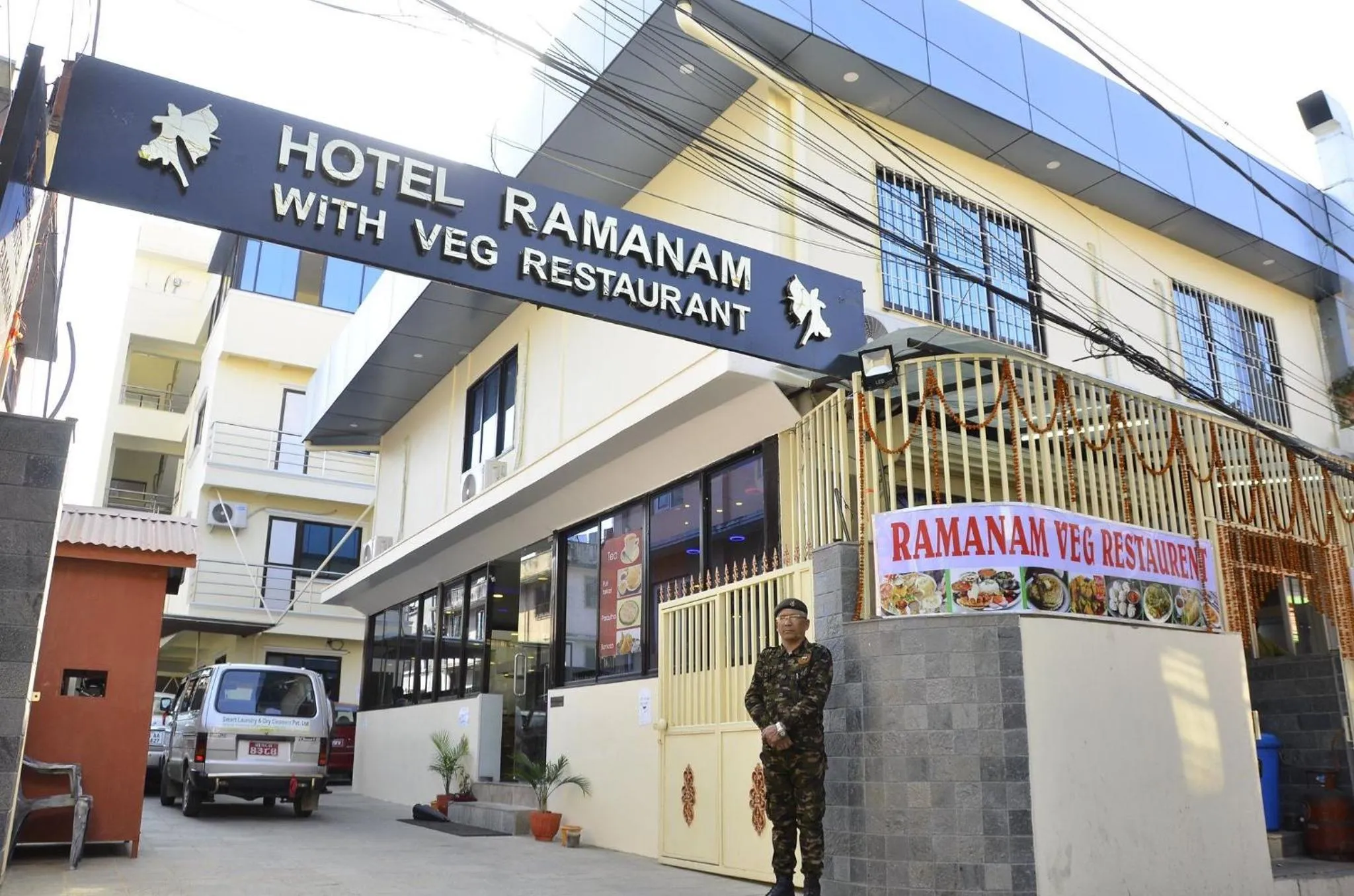 Facade/entrance in Hotel Ramanam