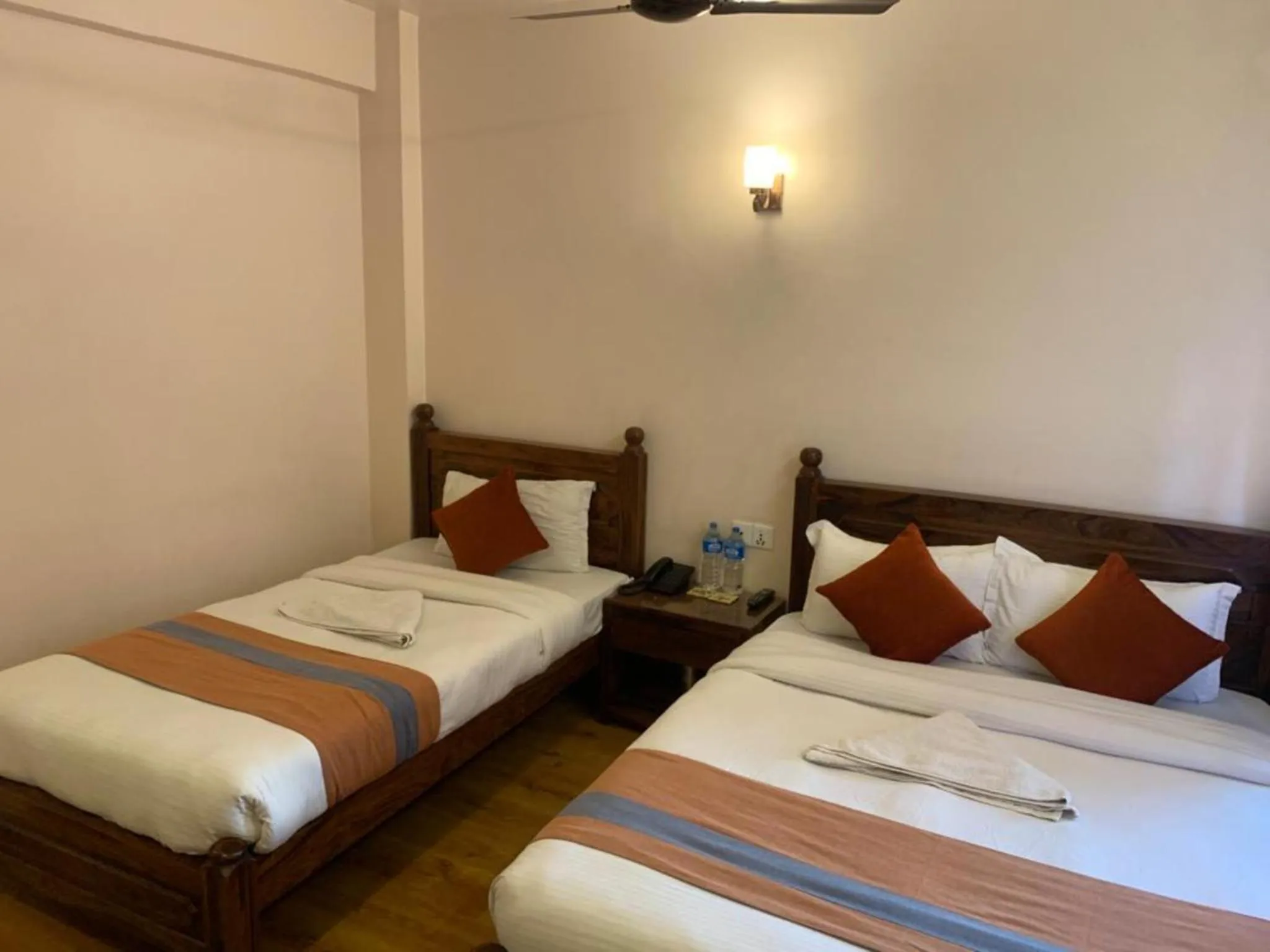 Bed in Hotel Ramanam