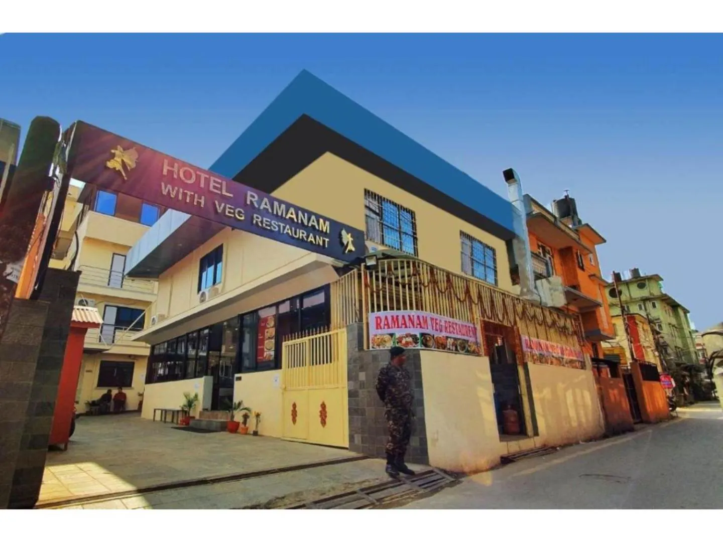 Property building in Hotel Ramanam