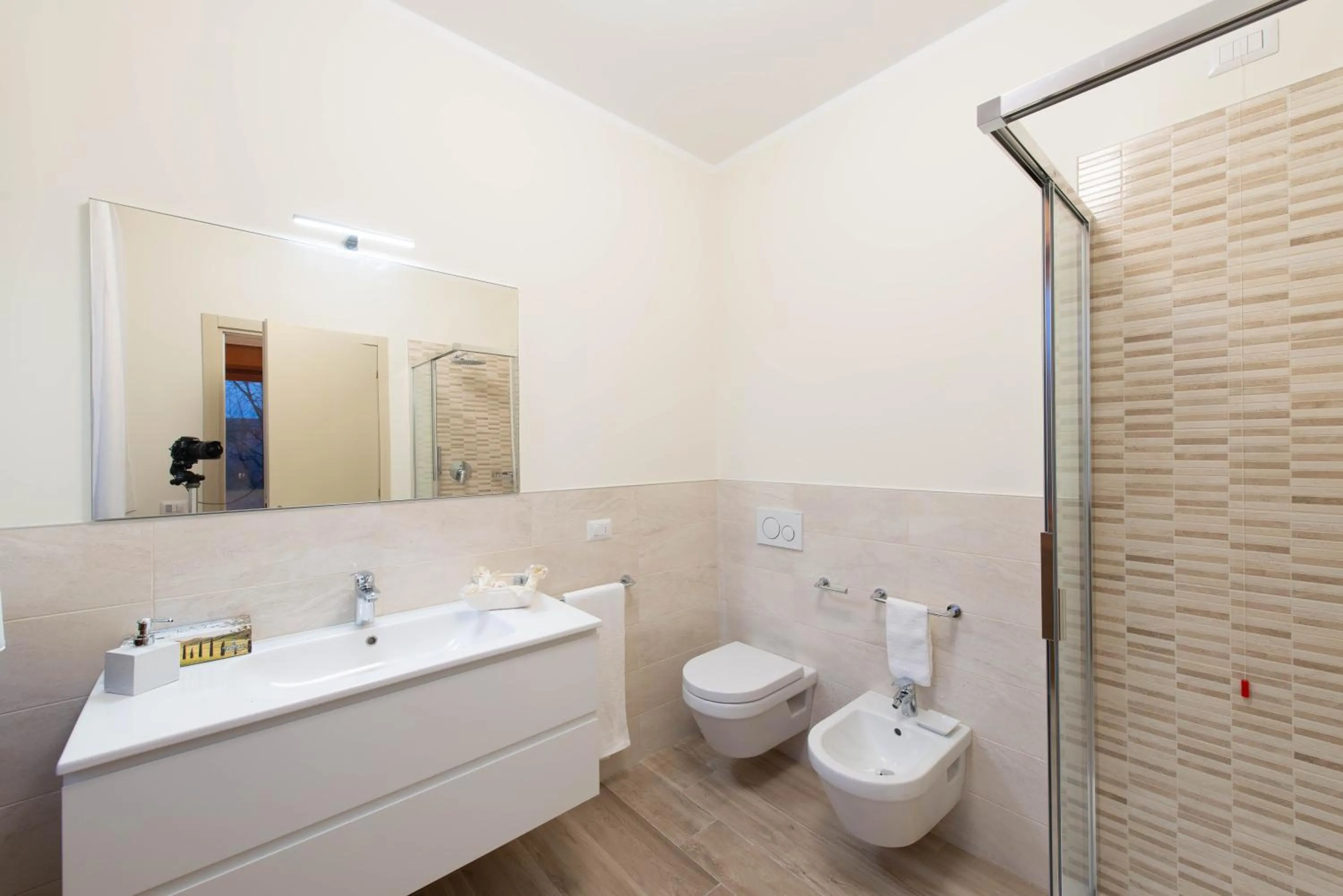 Shower in 3 Amici al Castello