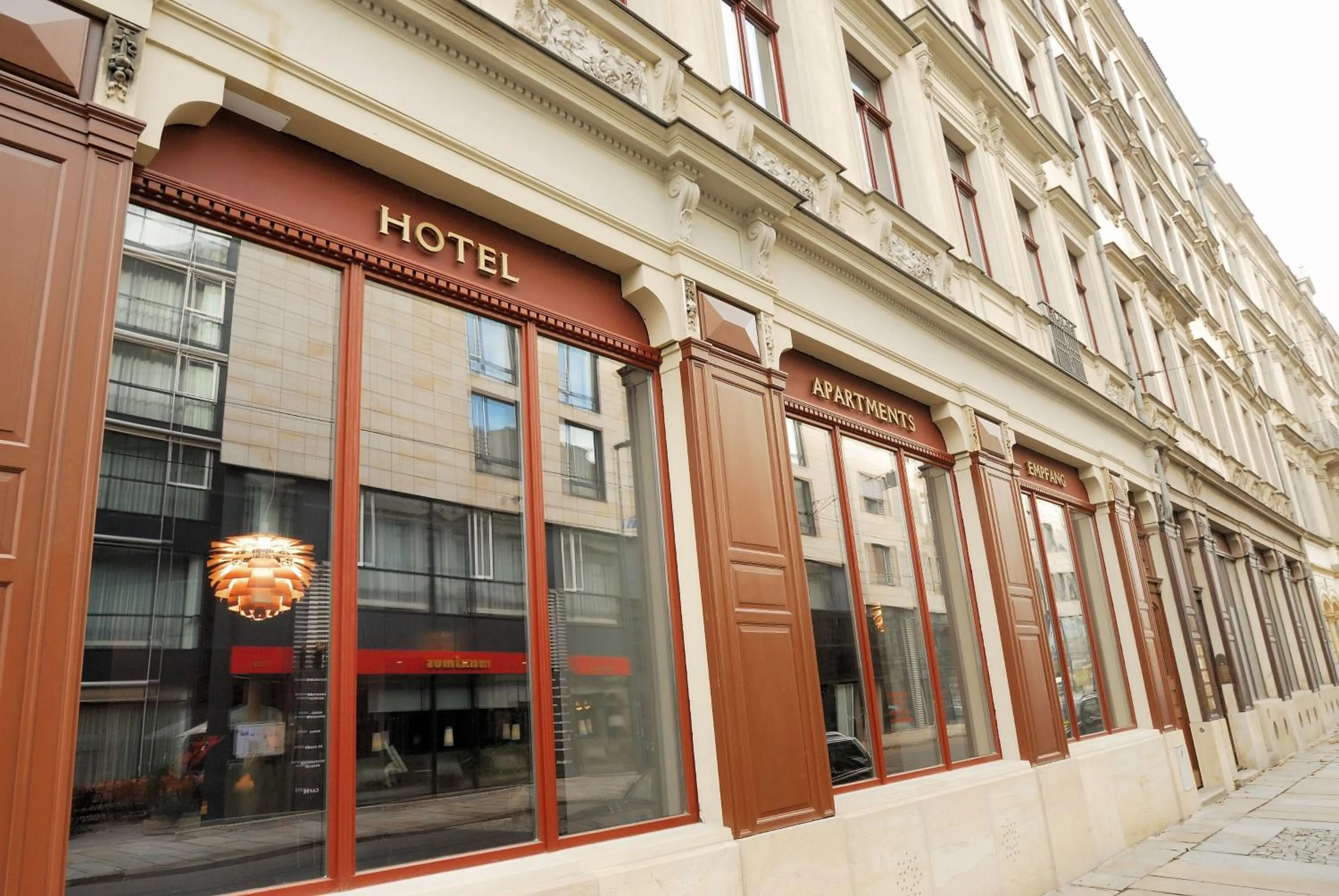 Facade/entrance in Aparthotel am Zwinger