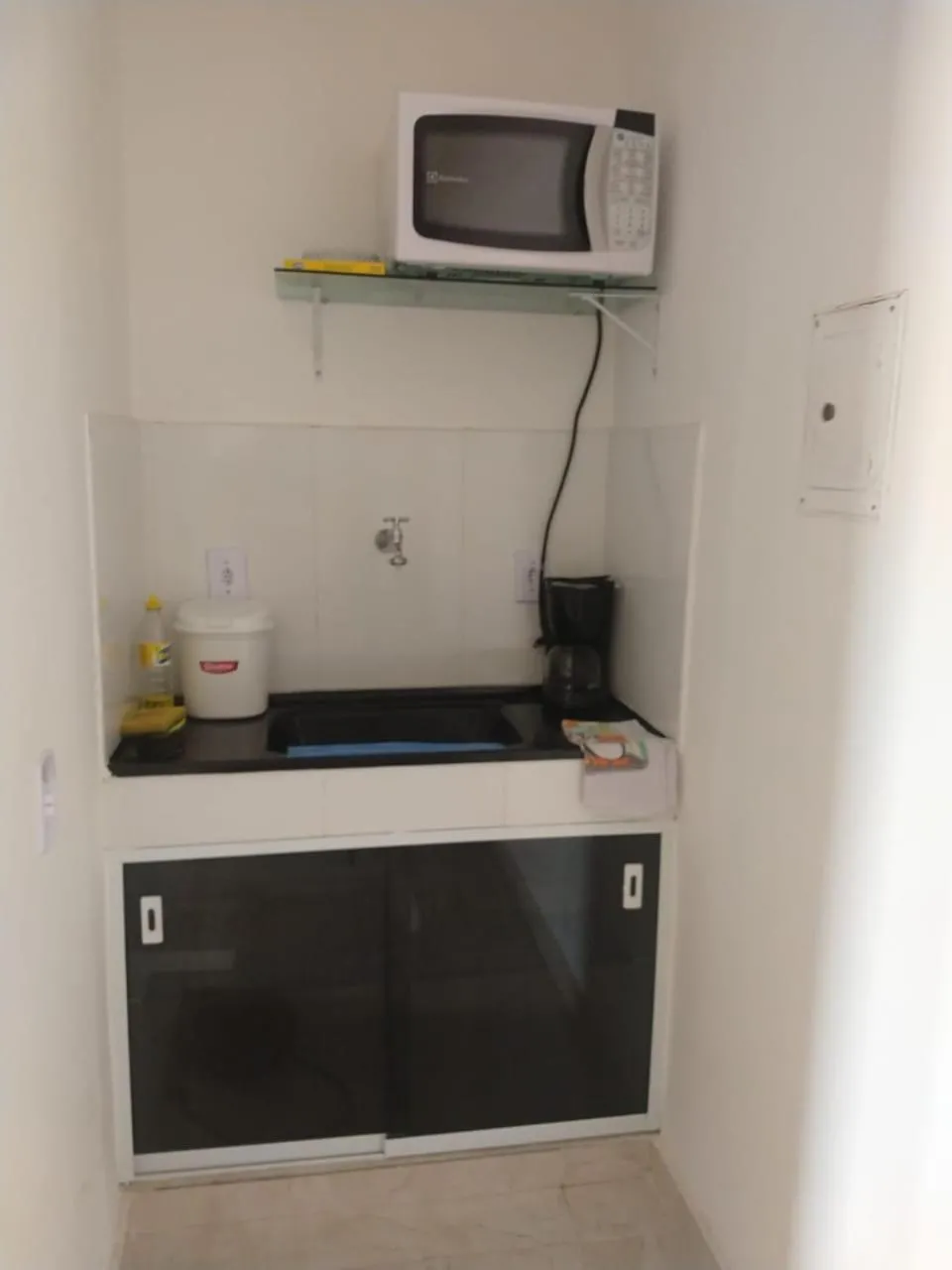 Kitchen or kitchenette in Suítes Ninho da Águia Saquarema