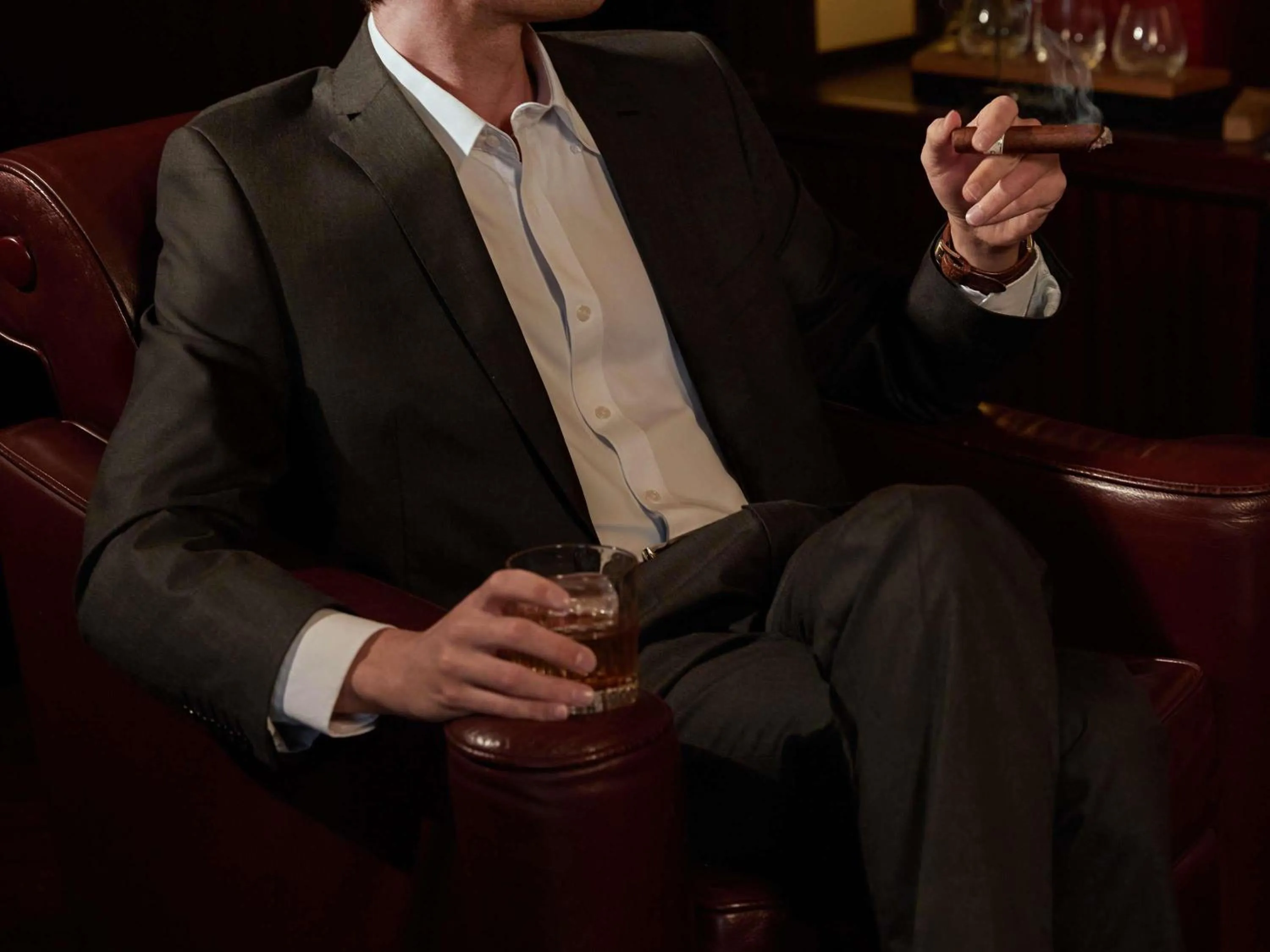 Lounge or bar in Fairmont Dubai