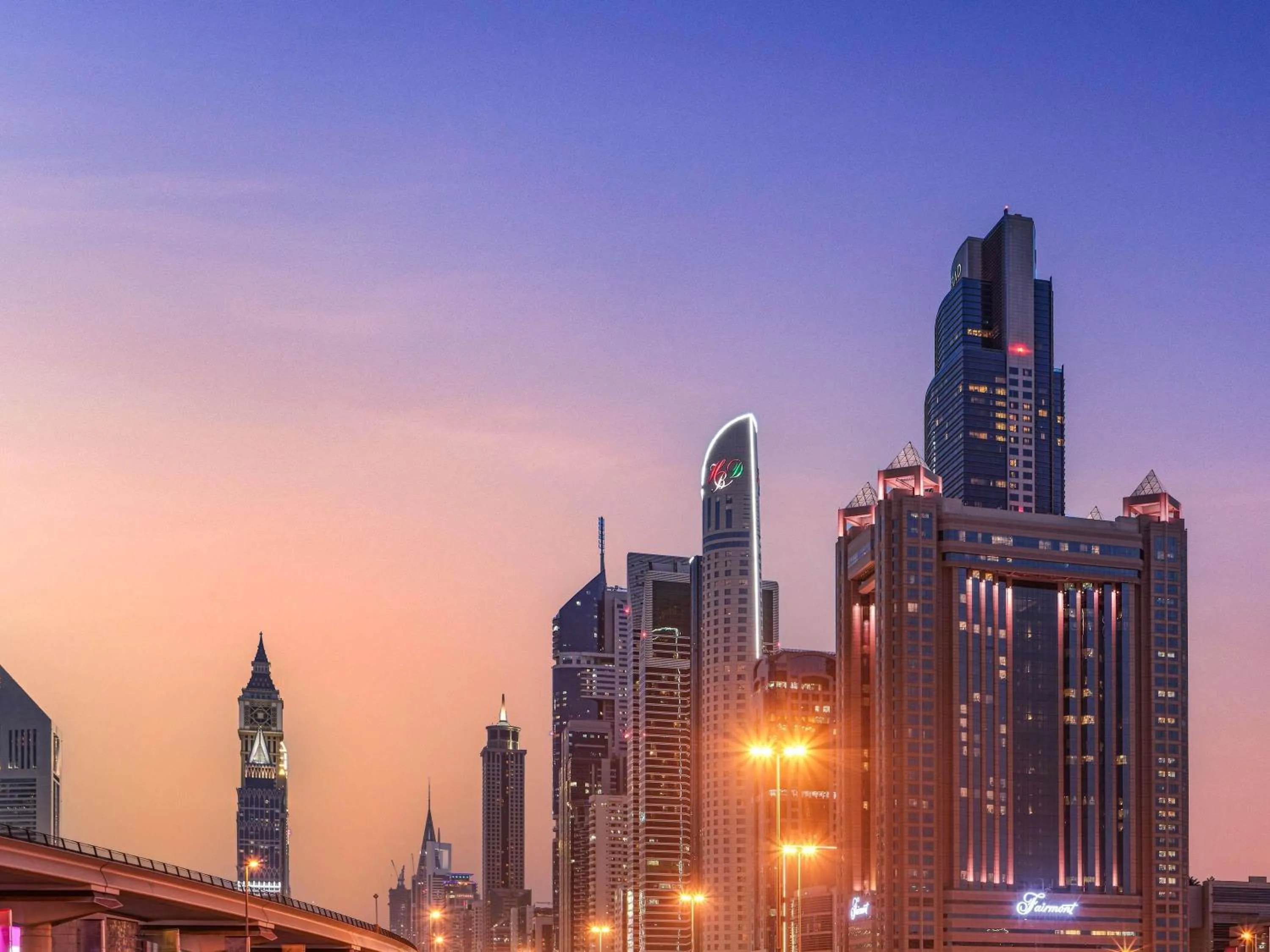 Bedroom in Fairmont Dubai