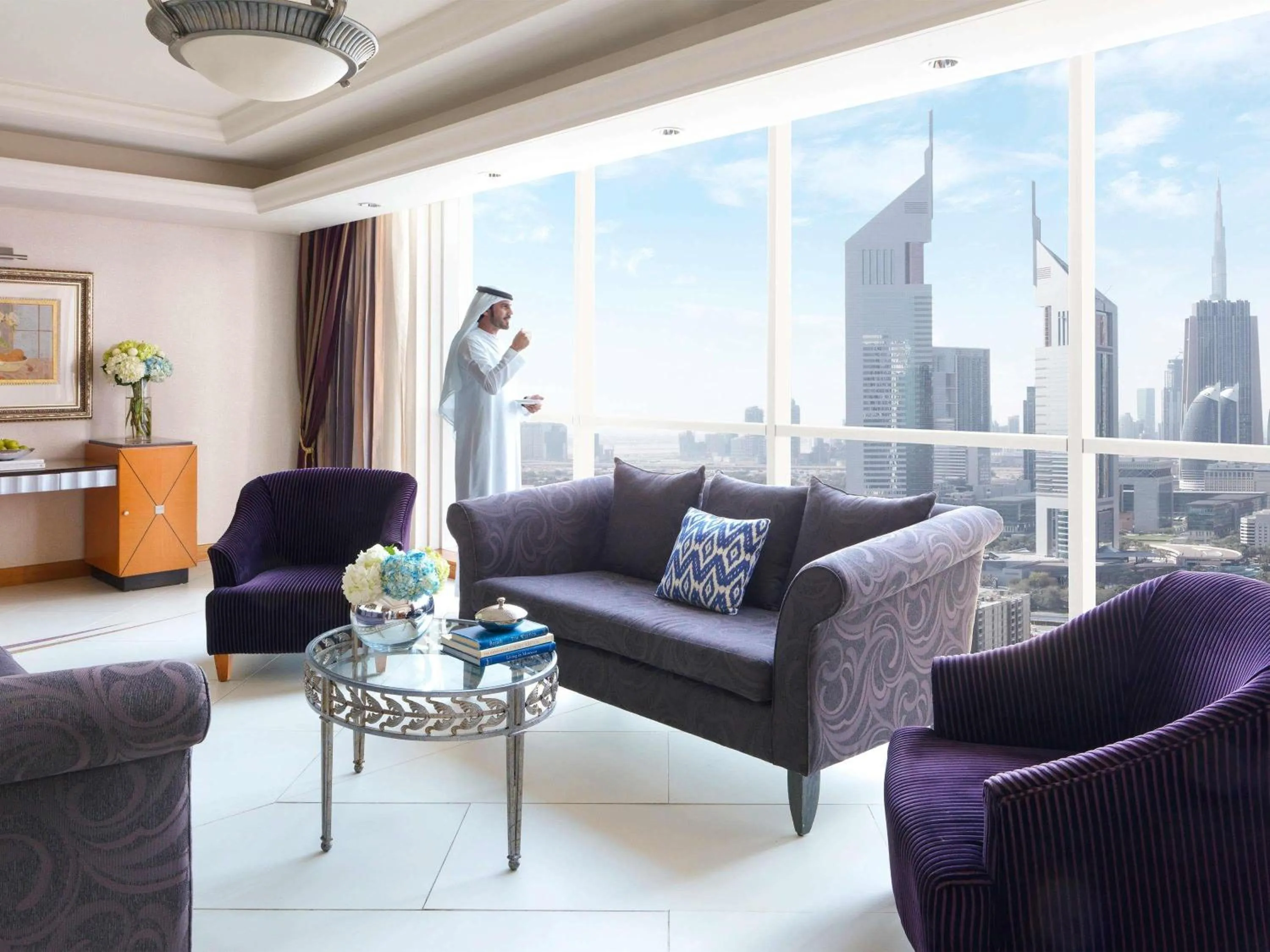 Bedroom in Fairmont Dubai