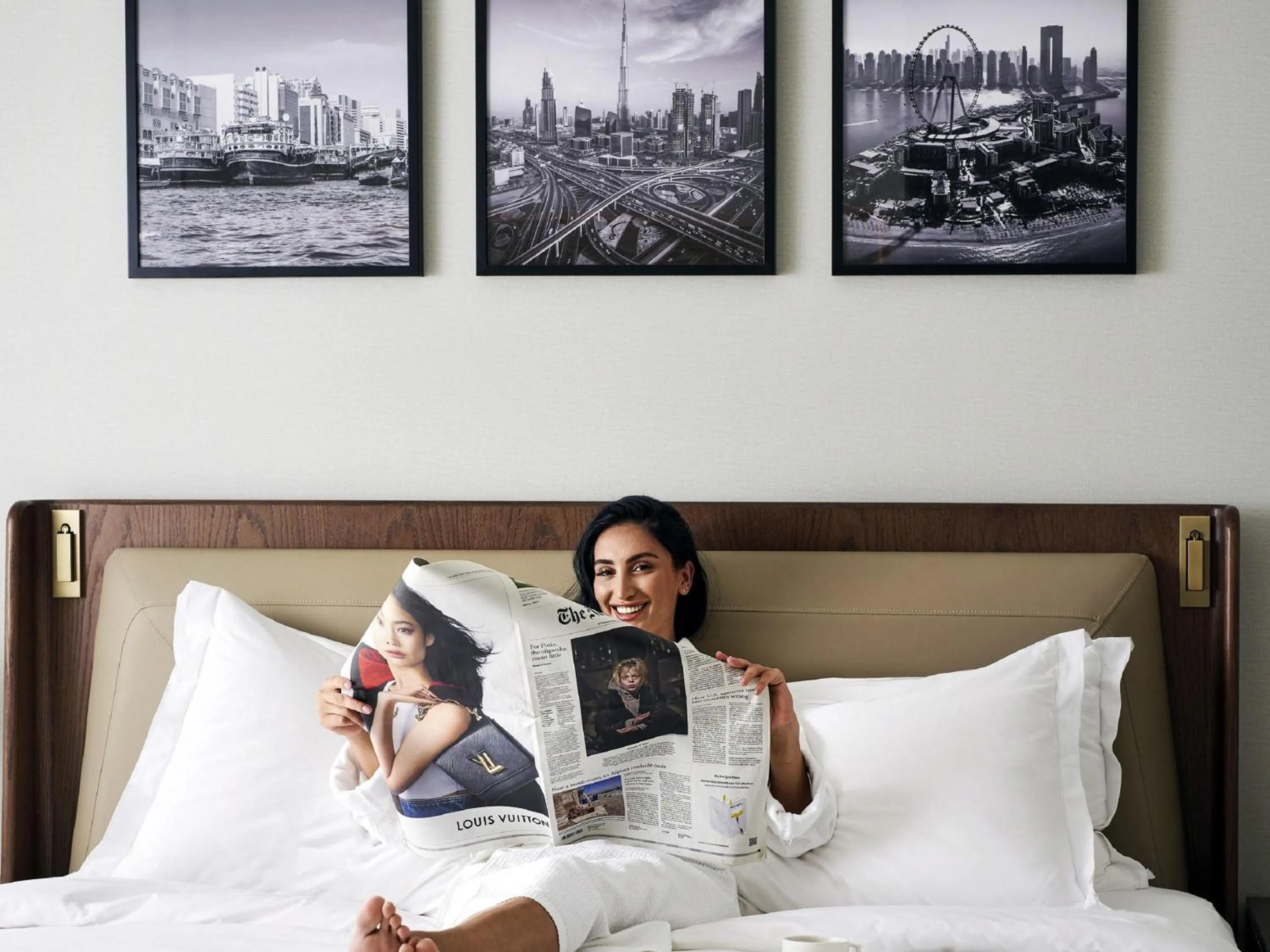 Photo of the whole room, Bed in Fairmont Dubai