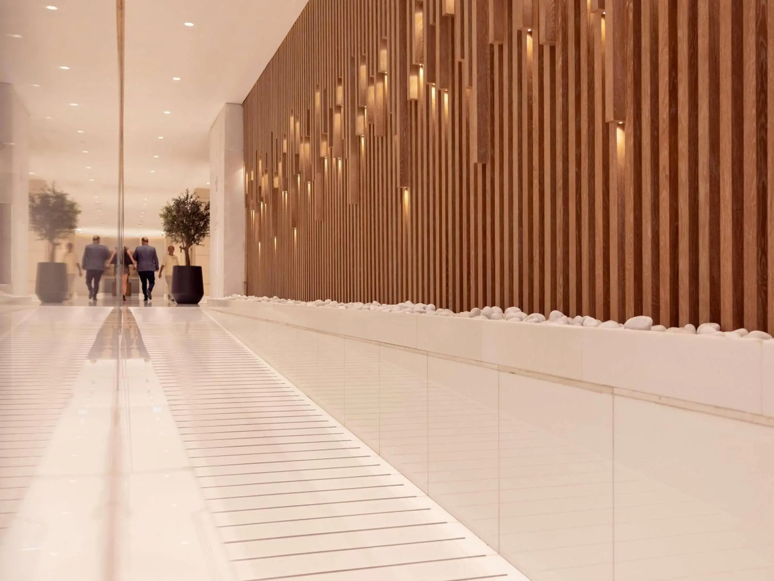 Property building in Fairmont Dubai Property building in Fairmont Dubai