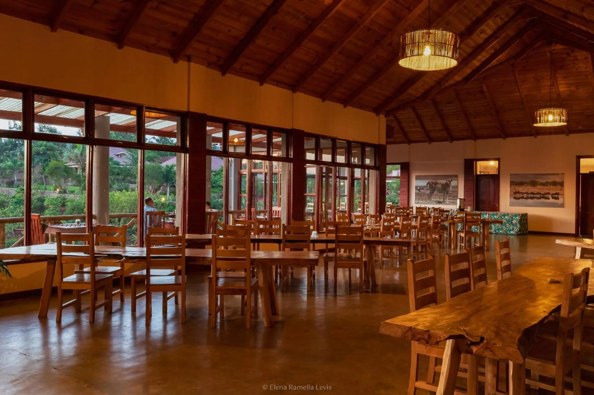 Restaurant/places to eat in Ngorongoro Marera Mountain View Lodge
