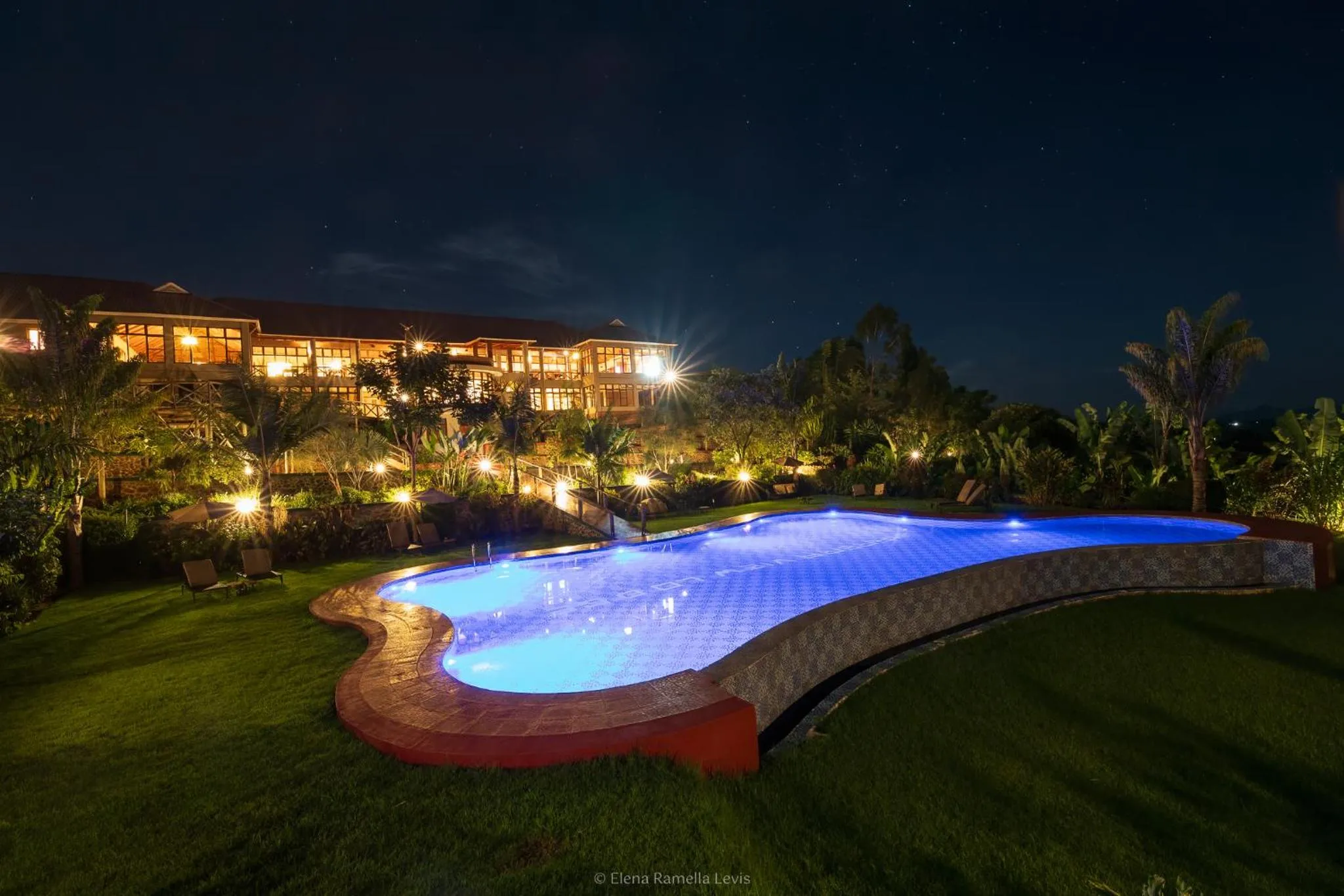 Night in Ngorongoro Marera Mountain View Lodge