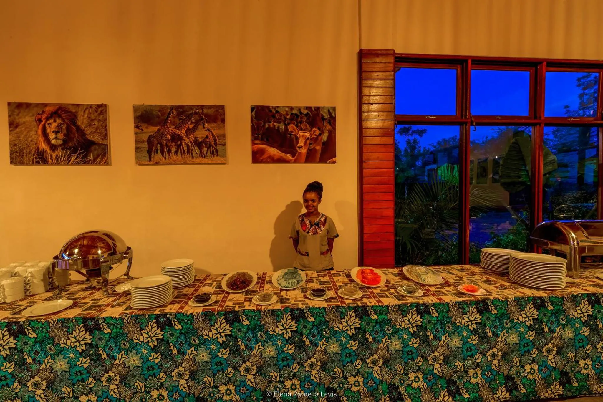 Food in Ngorongoro Marera Mountain View Lodge
