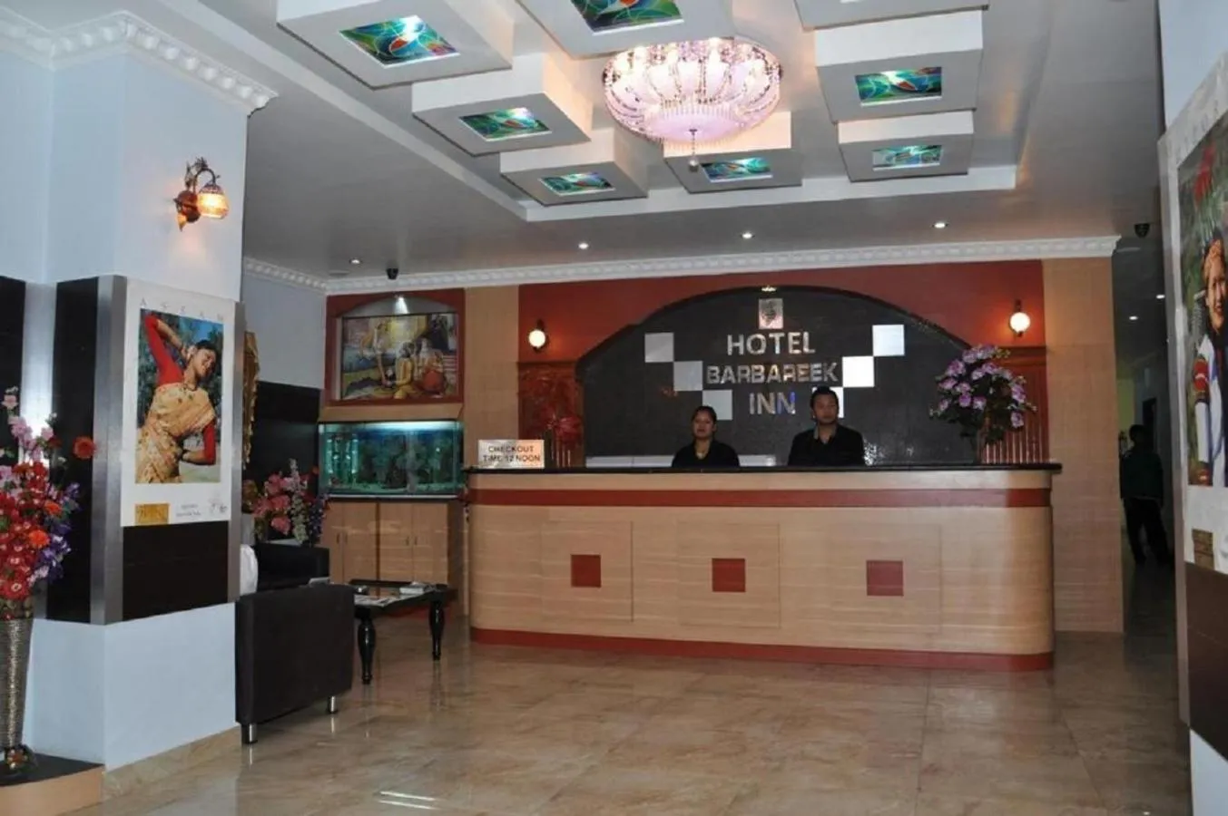 Lobby or reception in Hotel Barbareek