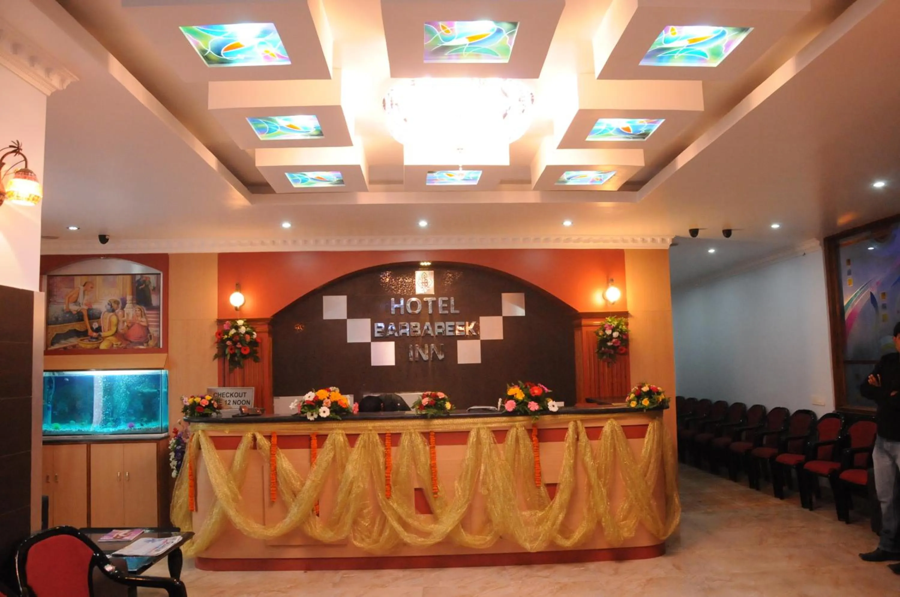 Lobby or reception in Hotel Barbareek