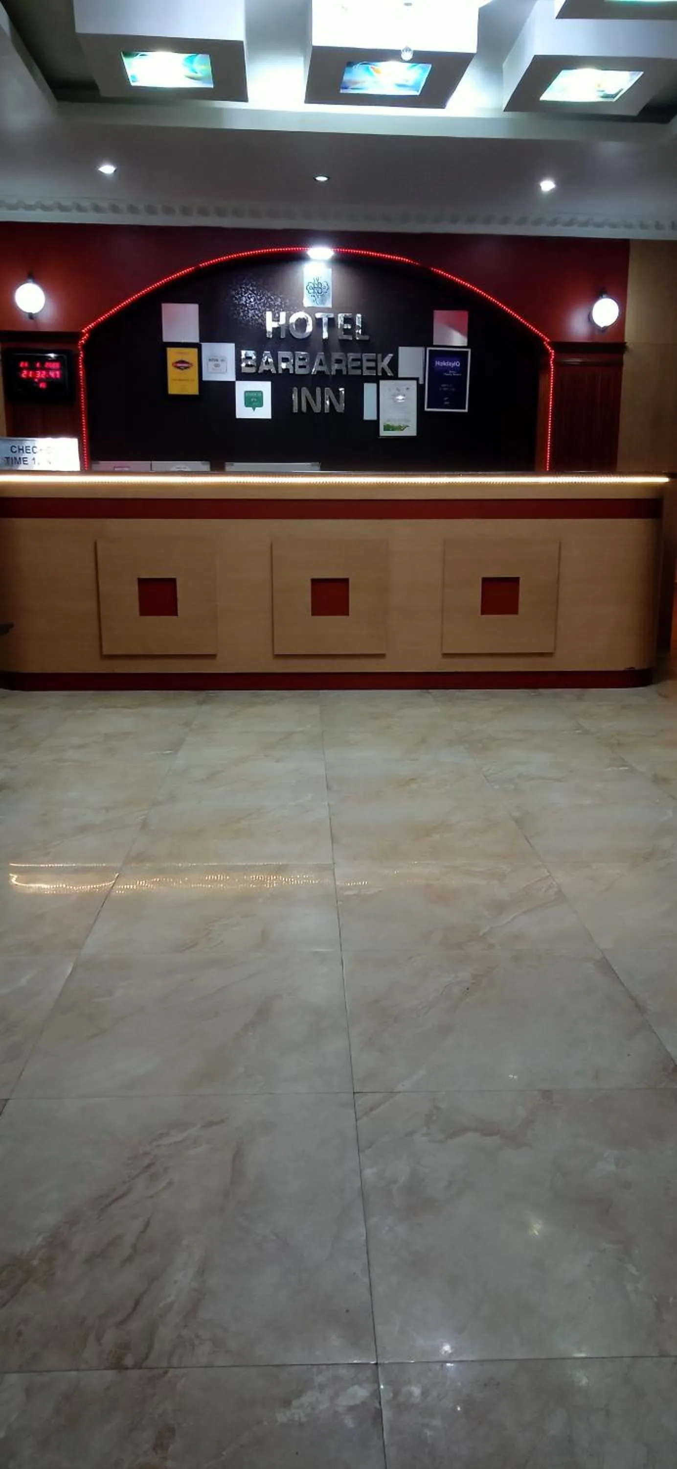 Lobby or reception in Hotel Barbareek