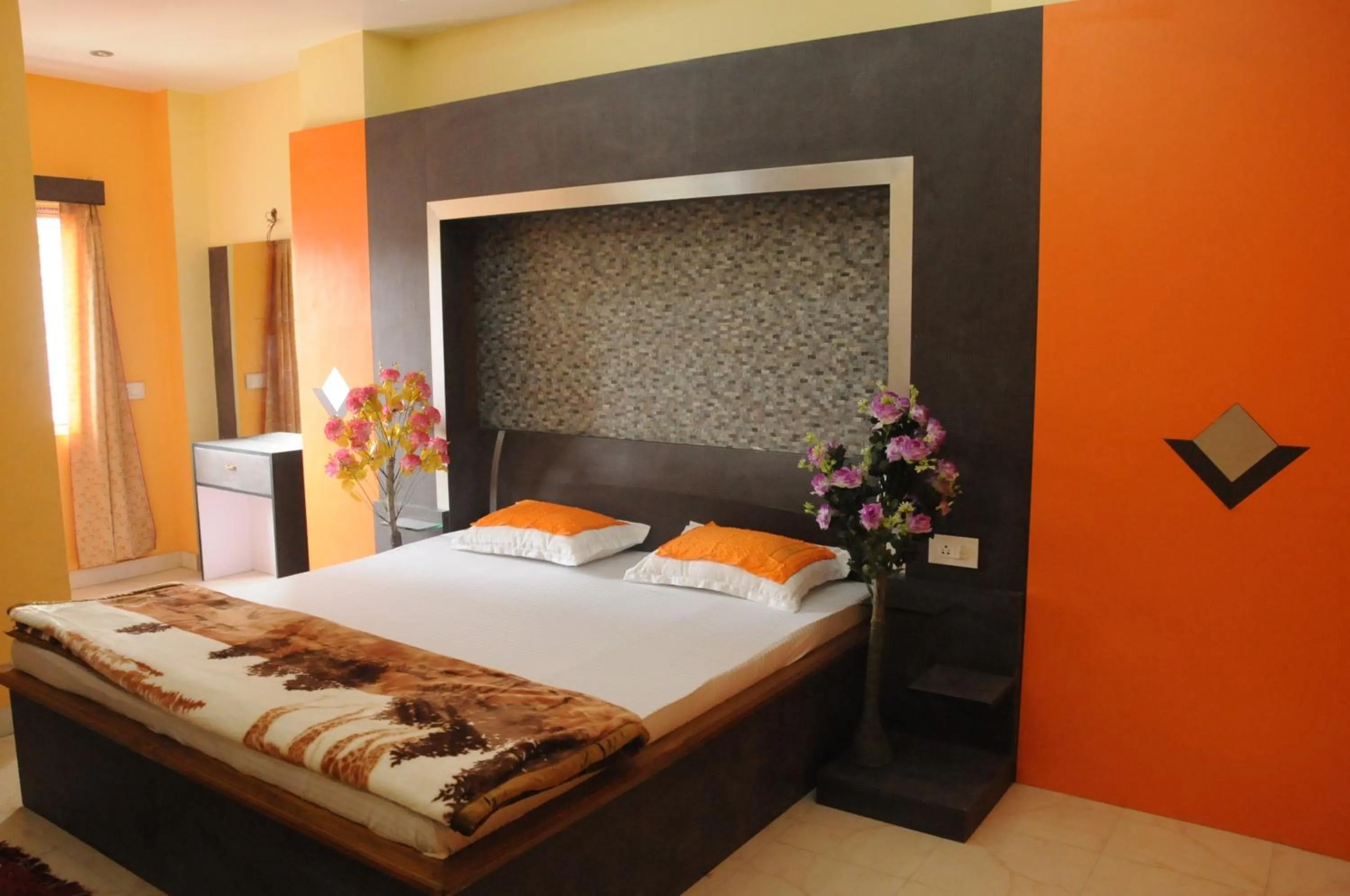 Bed in Hotel Barbareek