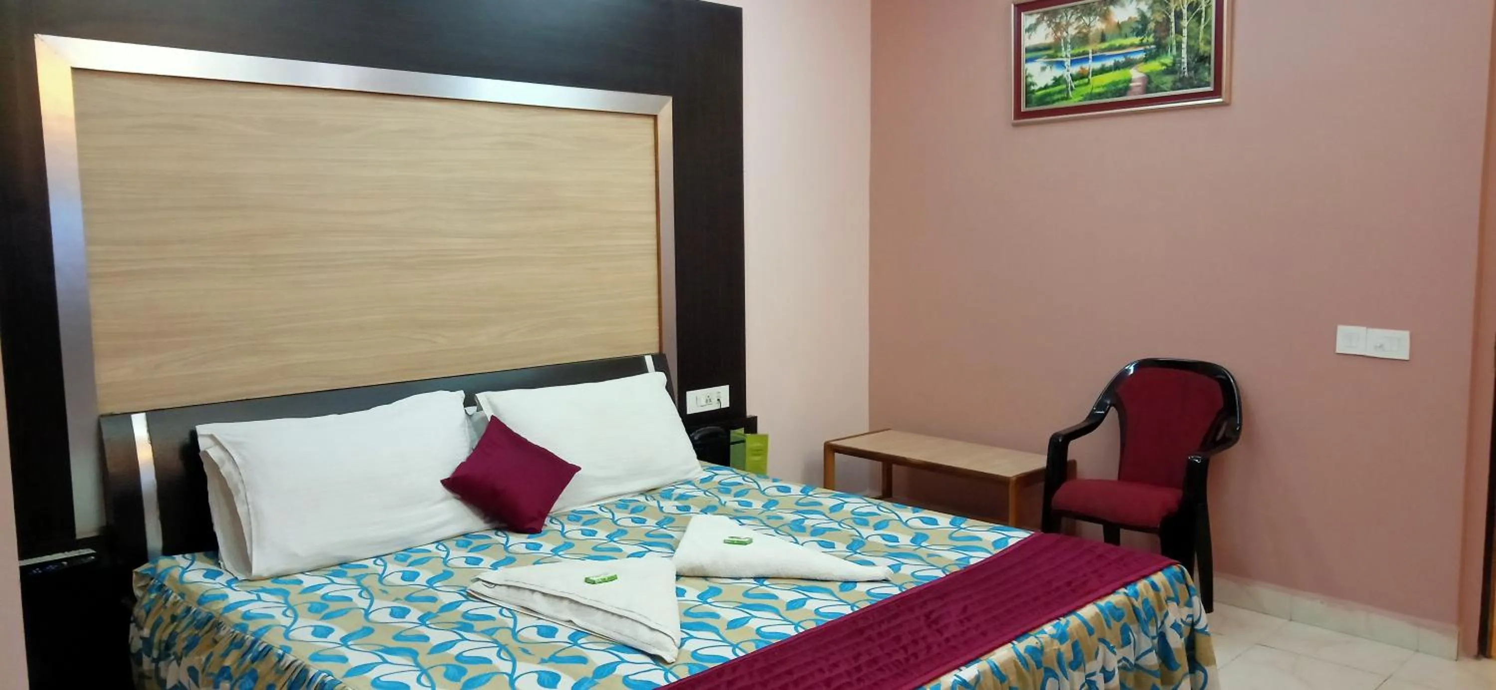 Bed in Hotel Barbareek