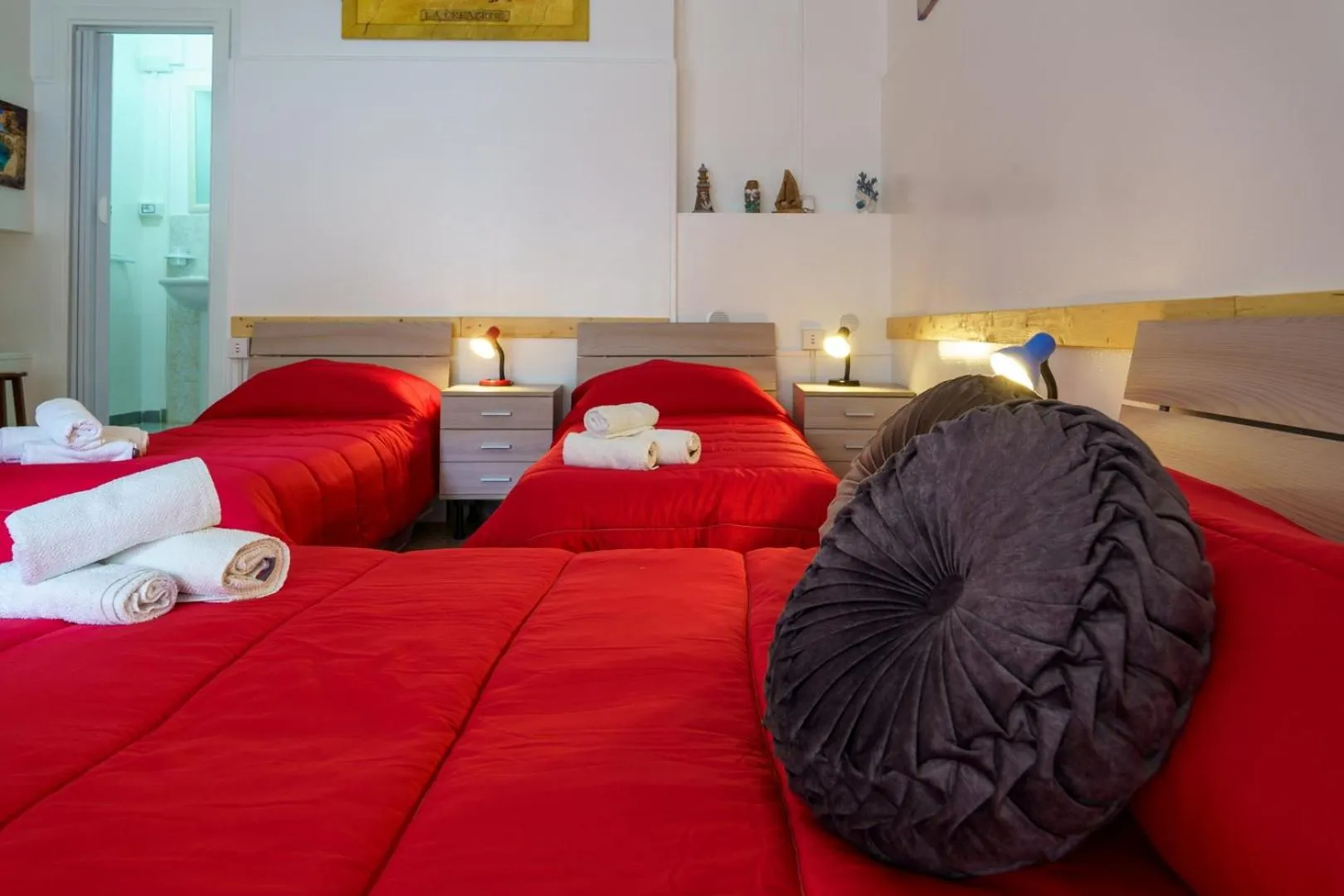 Bed in Sansi´s Sapri Camere