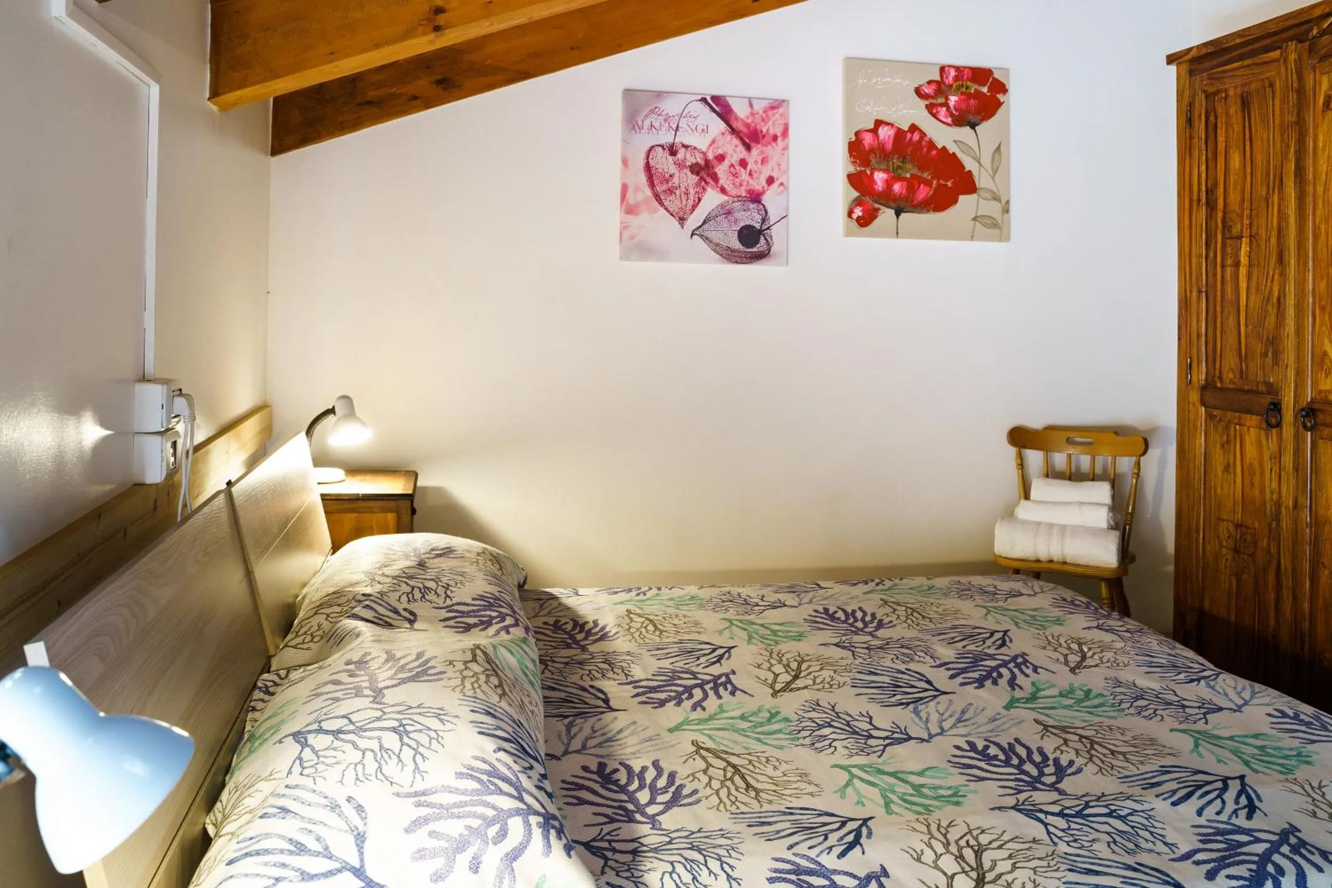 Bed in Sansi´s Sapri Camere