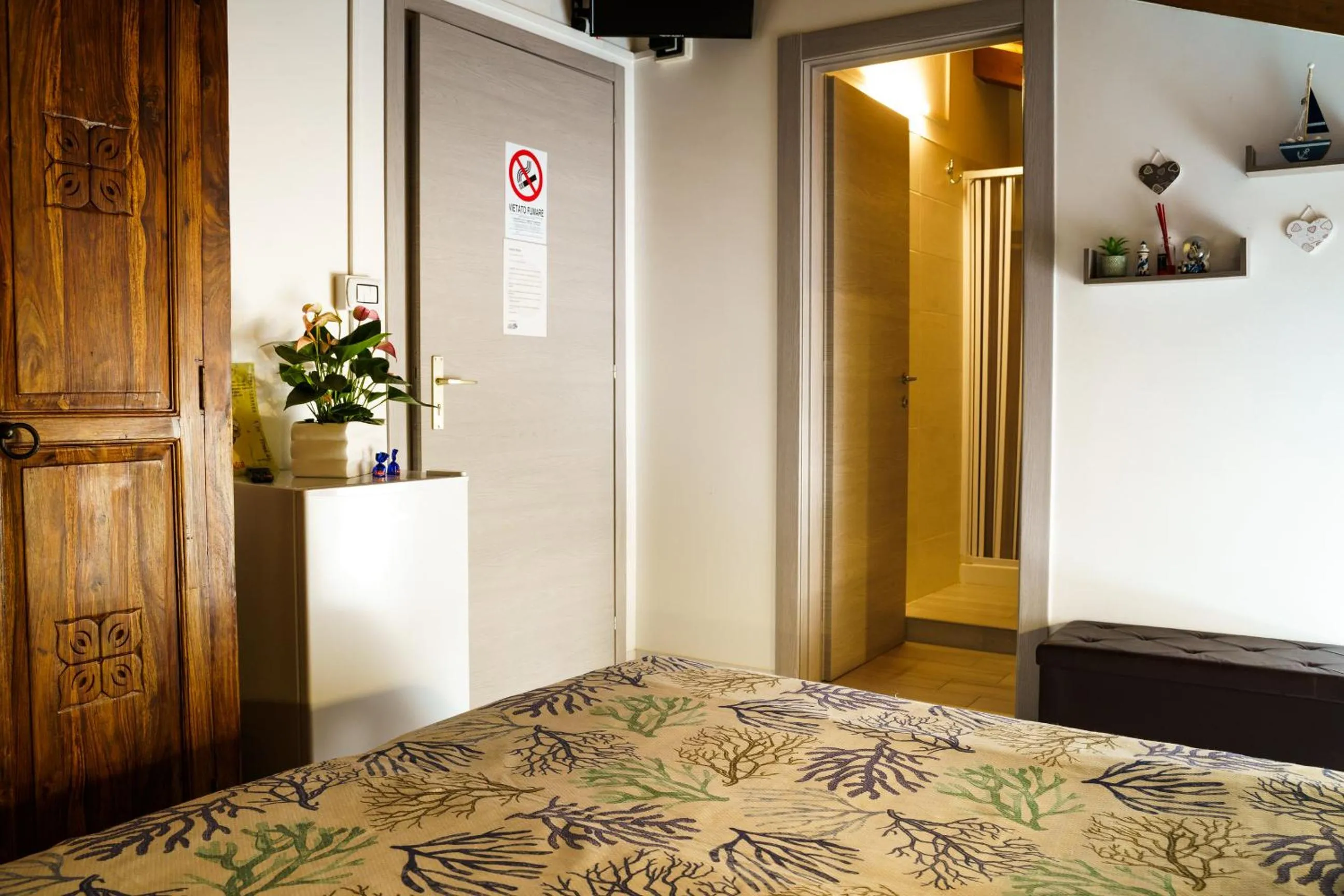 Bed in Sansi´s Sapri Camere