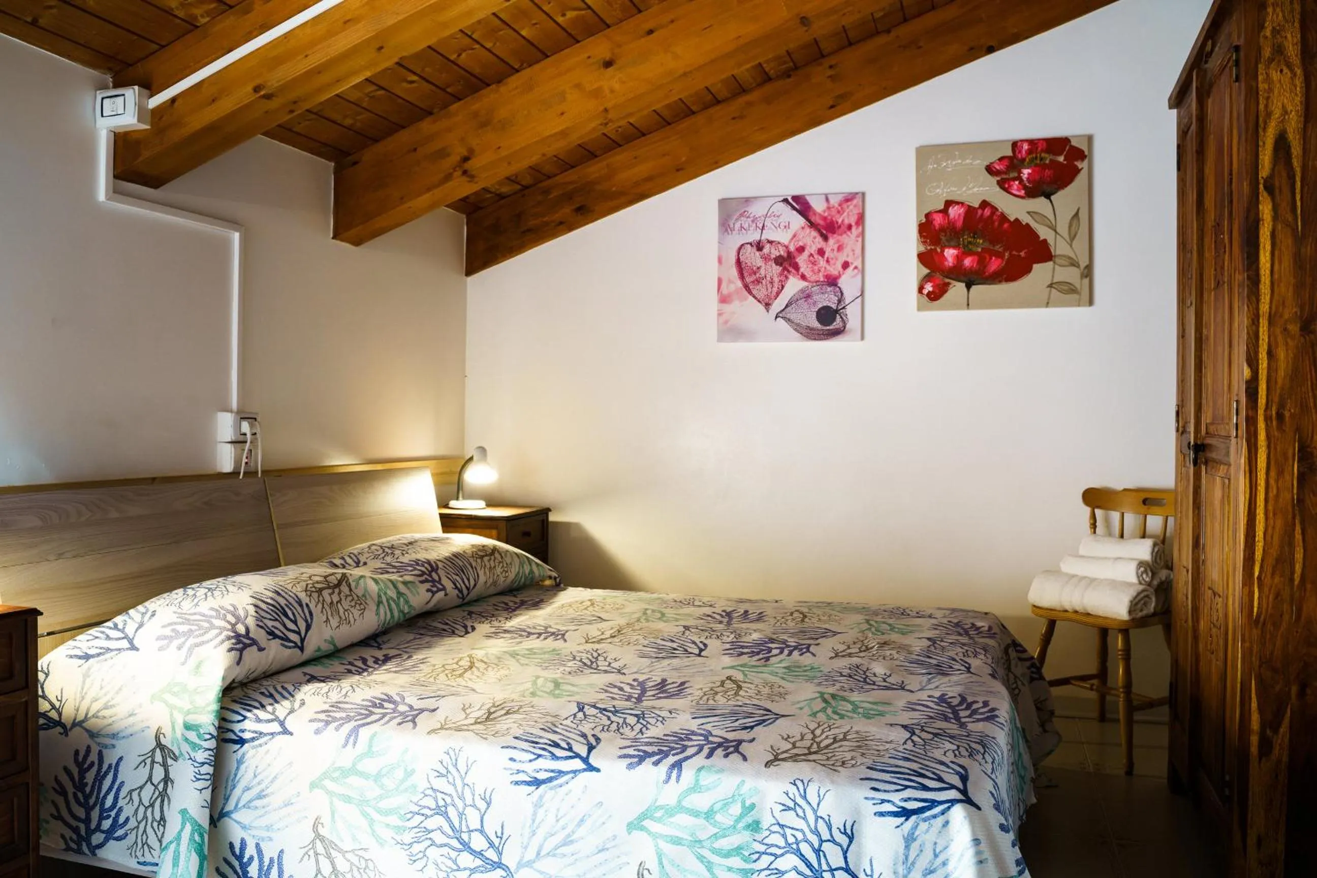 Bed in Sansi´s Sapri Camere