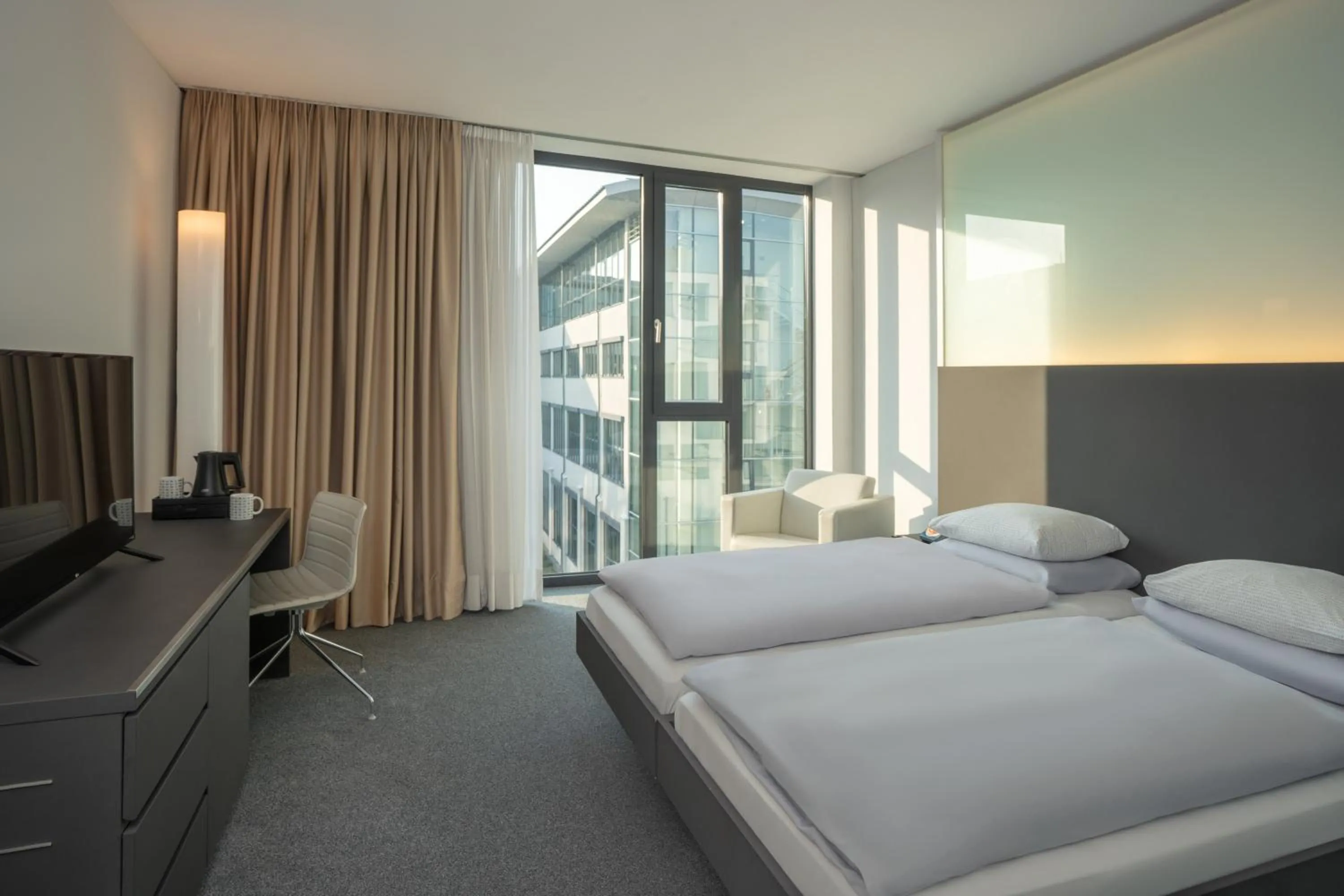 Bed in INNSiDE by Meliá Düsseldorf Derendorf